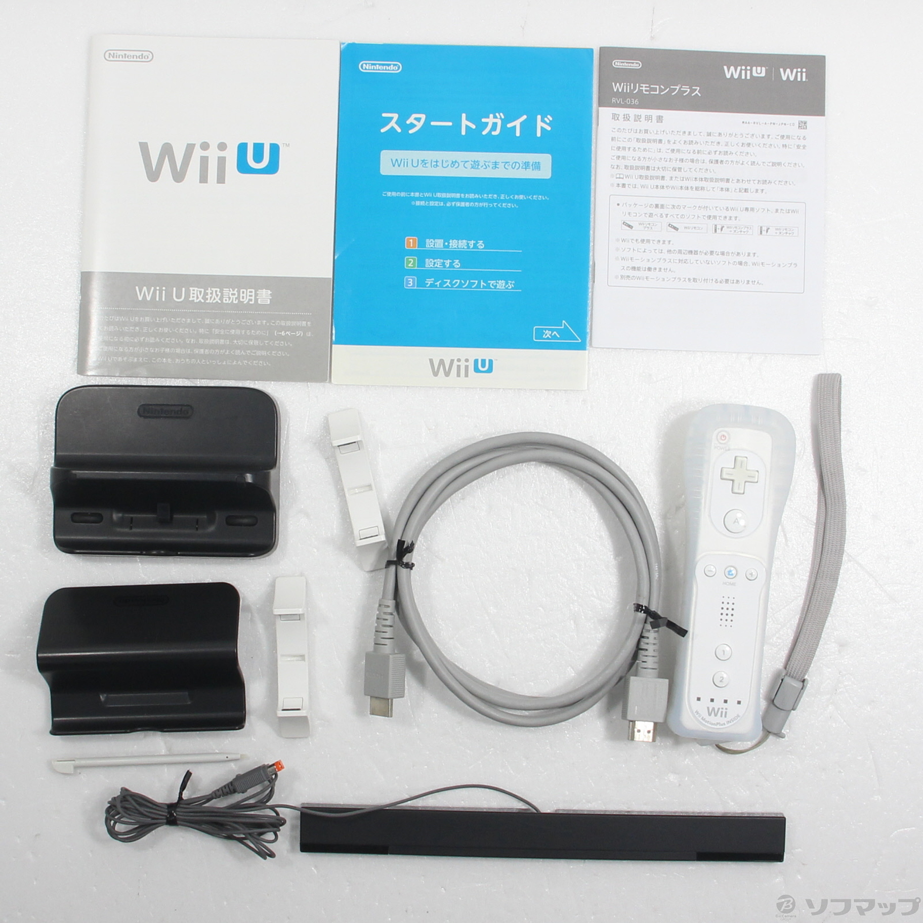 中古品〕 Wii U マリオカート8セットシロ WUP-S-WAGH｜の通販はアキバ 