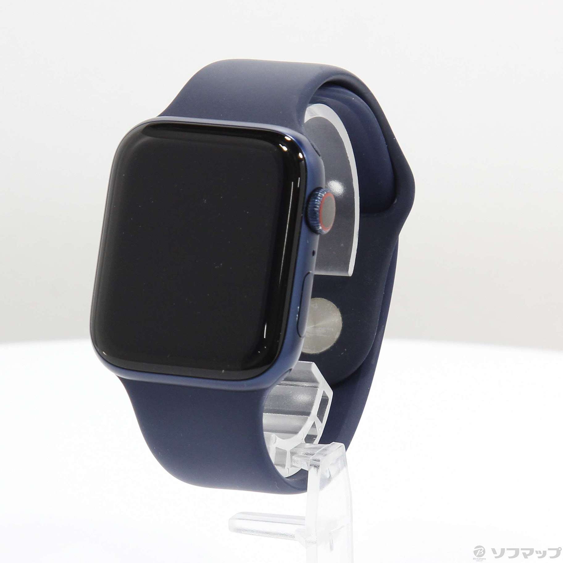 Apple Watch Series 6 GPS + Cellular 44mm ブルーアルミニウムケース ディープネイビースポーツバンド