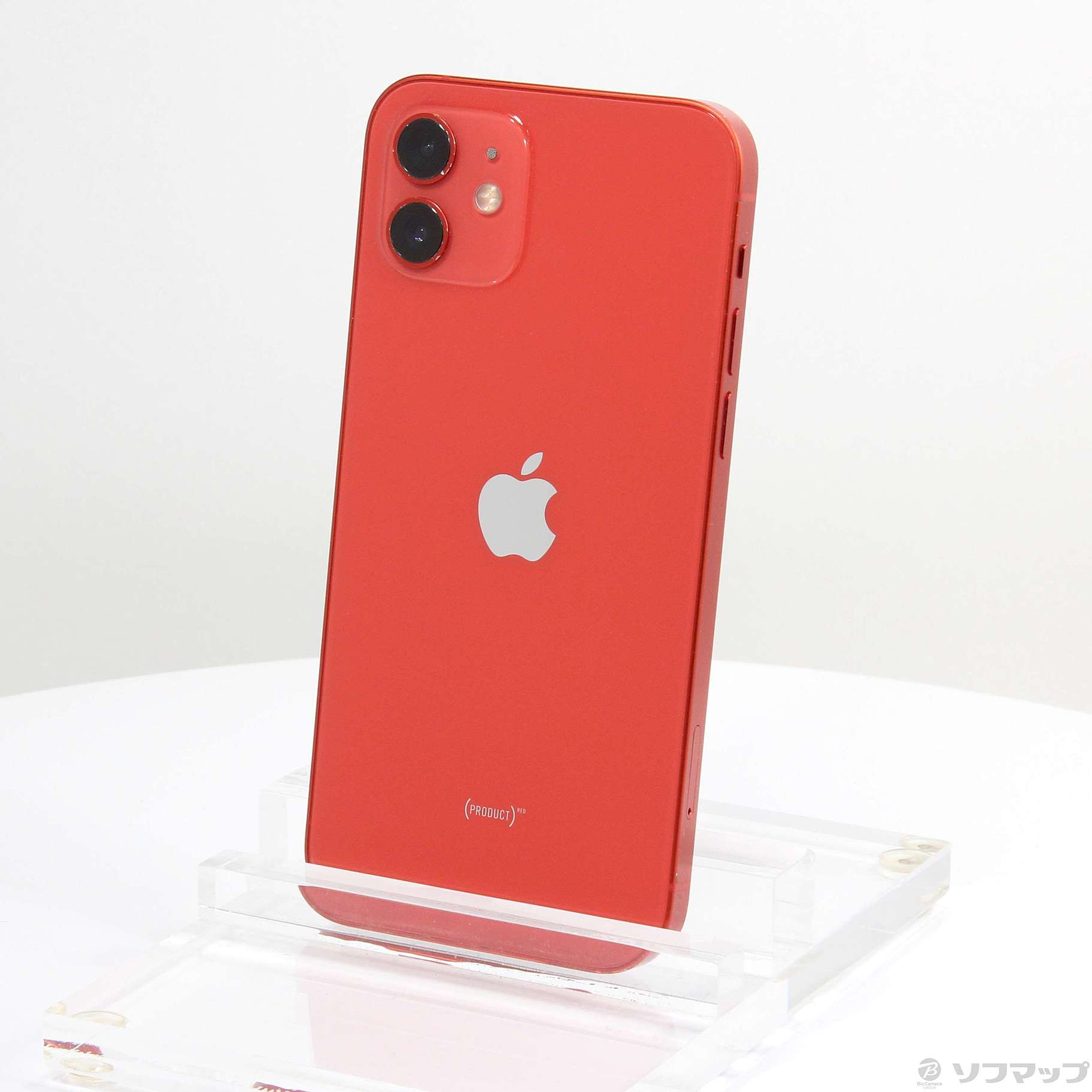 (中古)Apple iPhone12 128GB プロダクトレッド MGHW3J/A SIMフリー(305-ud)
