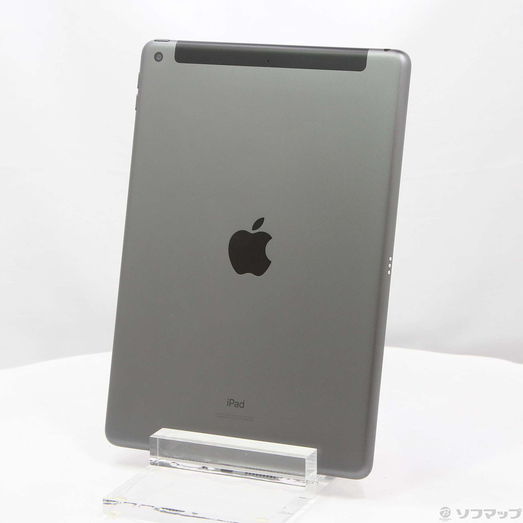 (中古)Apple iPad 第8世代 32GB スペースグレイ MYMH2J/A SIMフリー(348-ud)