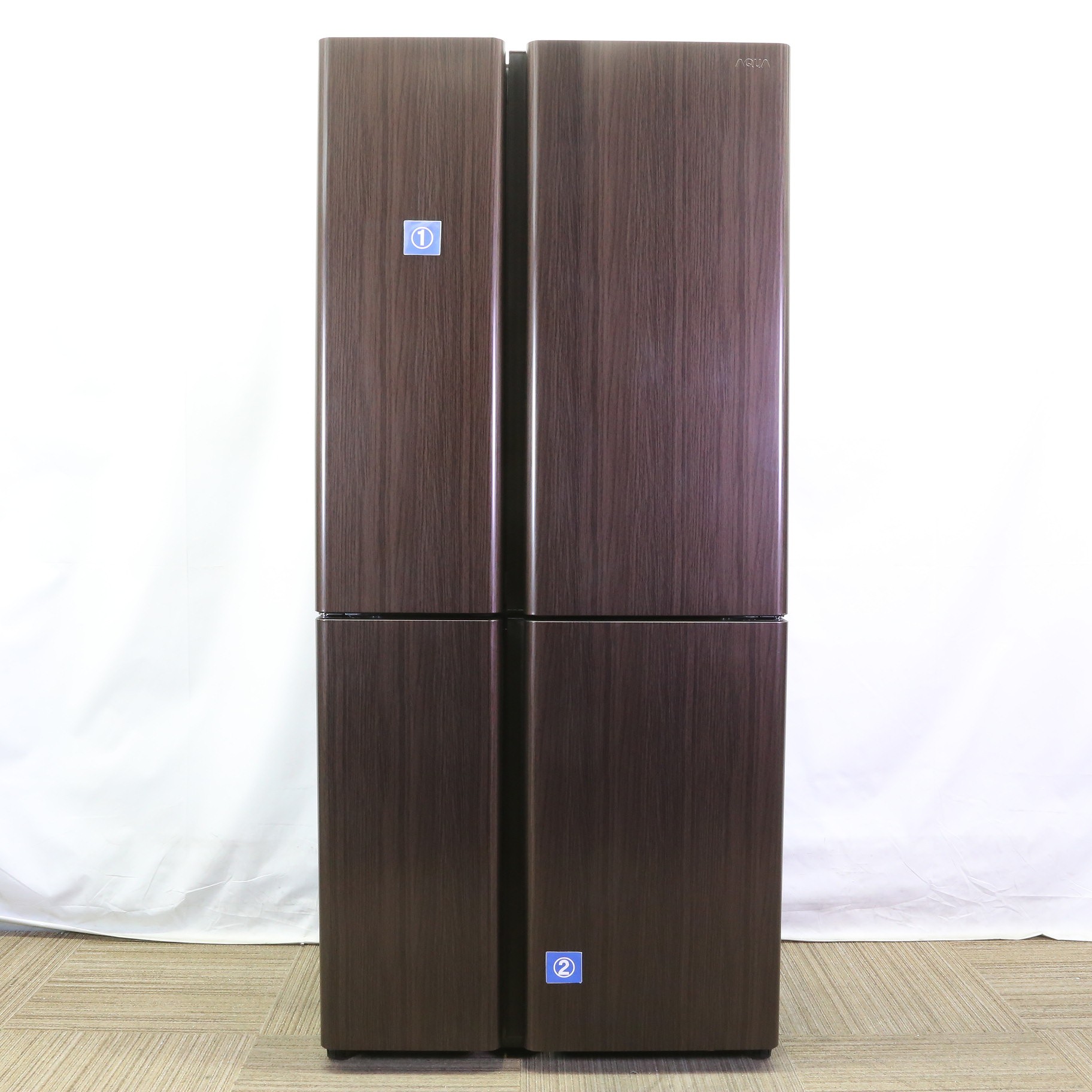 AQR-TZ51N 冷凍冷蔵庫 ダークウッドブラウン AQR-TZ51N 冷凍冷蔵庫 ダークウッドブラウン