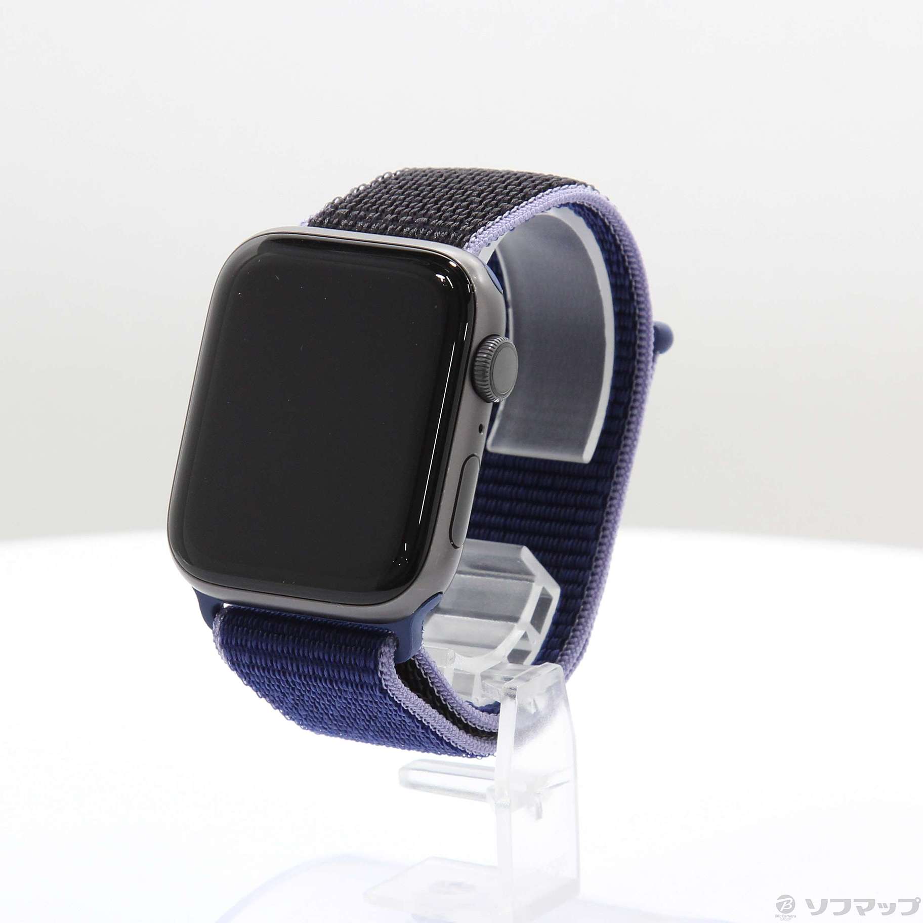 Apple Watch Series 5 GPS 44mm スペースグレイアルミニウムケース ミッドナイトブルースポーツループ