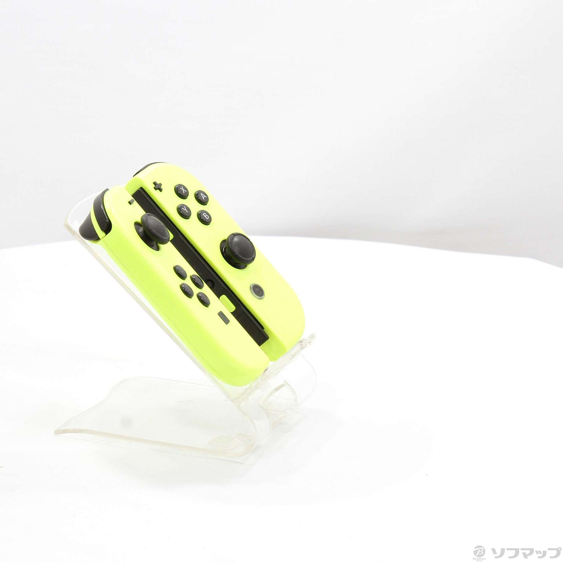 ジャンク品〕 JOY-CON (L) ／ (R) ネオンイエロー HAC-A-JADA 【Switch 