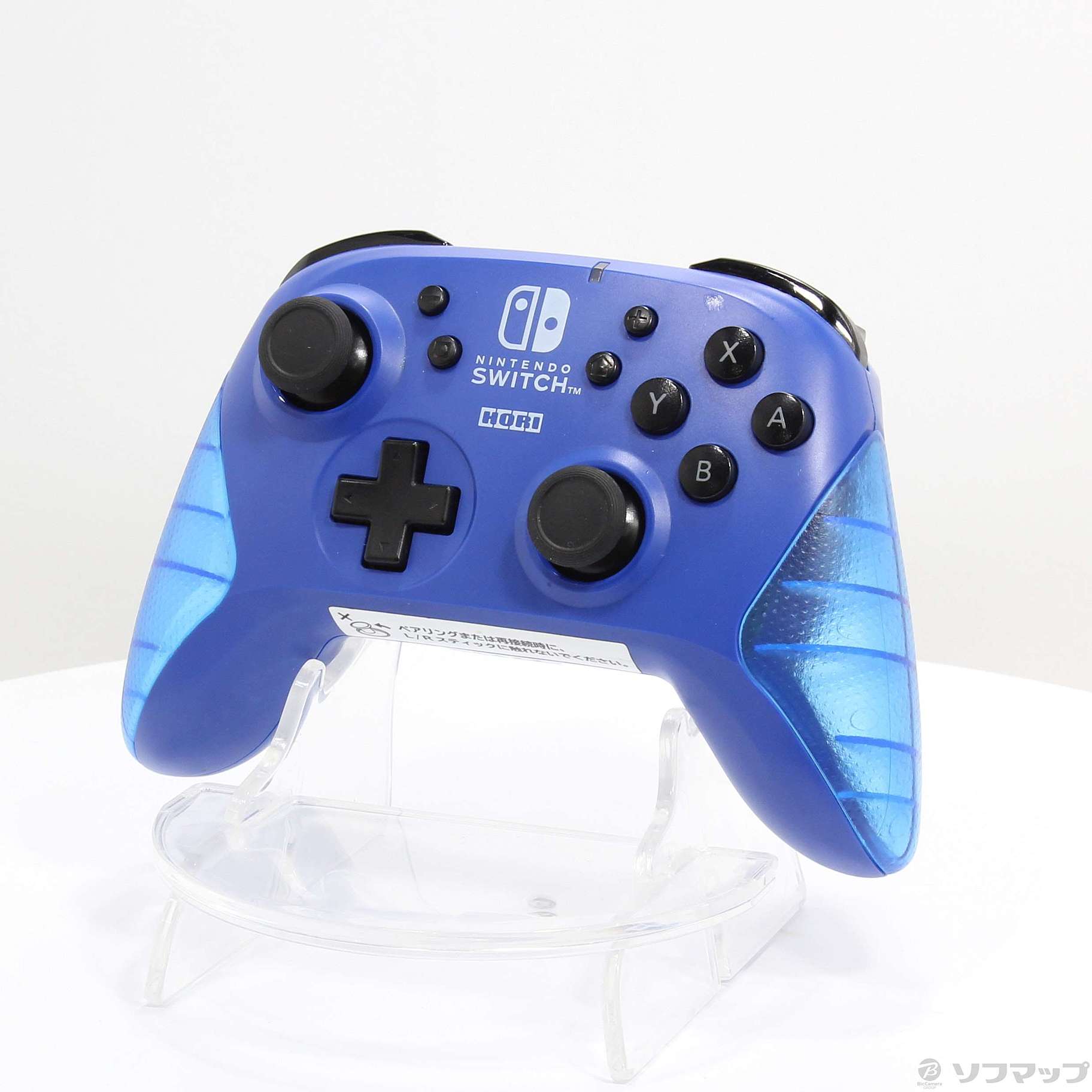 中古】ワイヤレスホリパッド for Nintendo Switch ブルー NSW