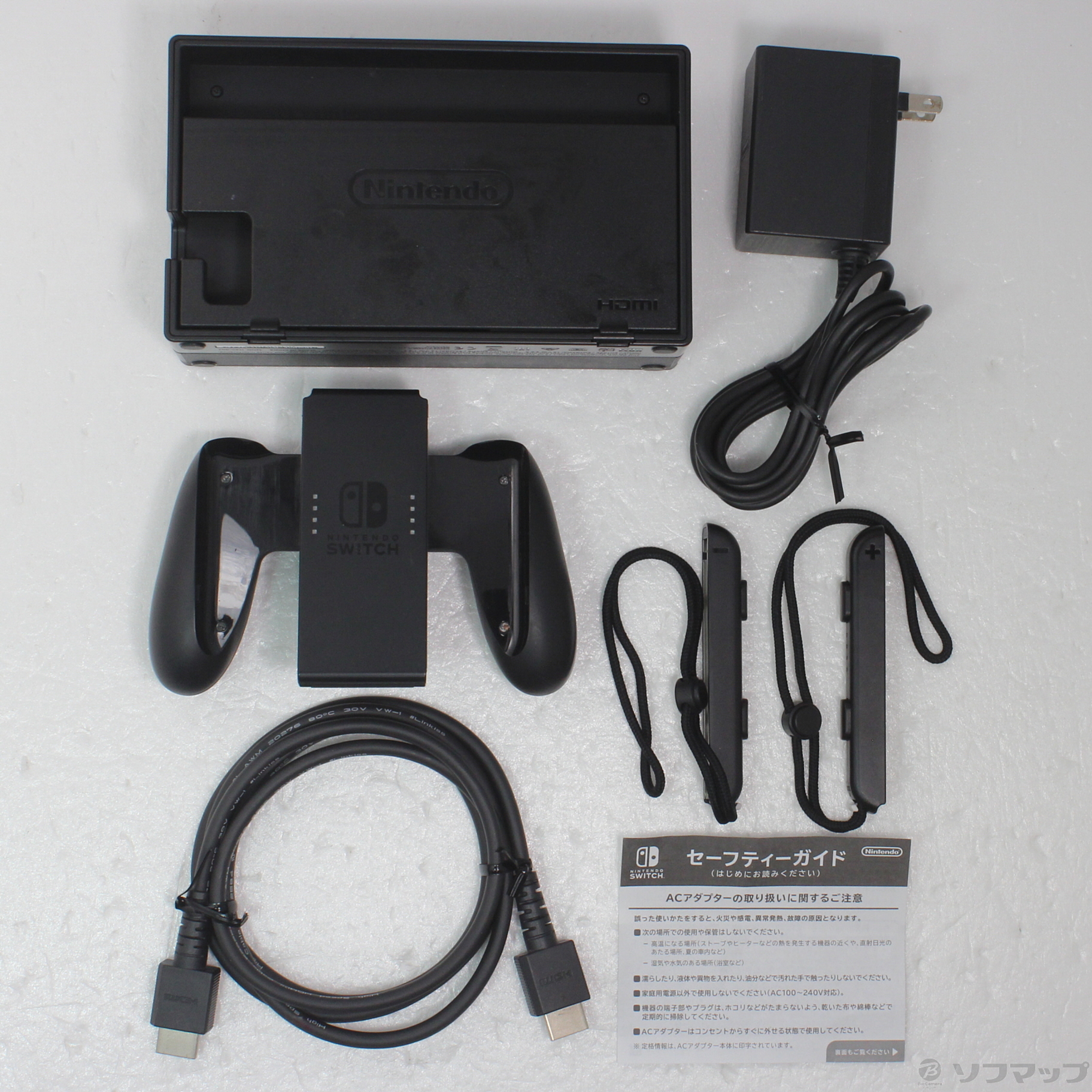 中古】Nintendo Switch Joy-Con (L) ネオンブルー／ (R) ネオンレッド