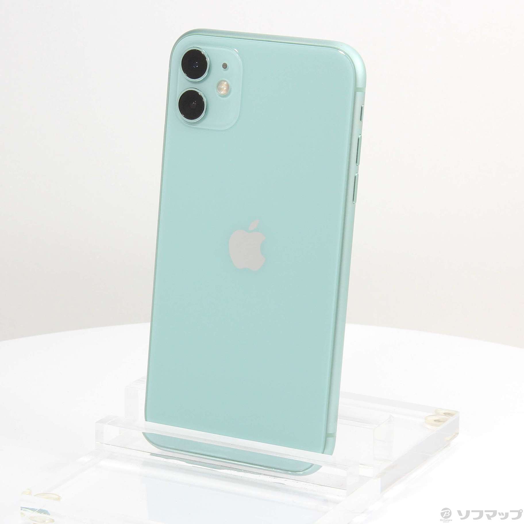 au iPhone 11 128GB NWM62J/A A2221 グリーン SIMロック解除済(iPhone 