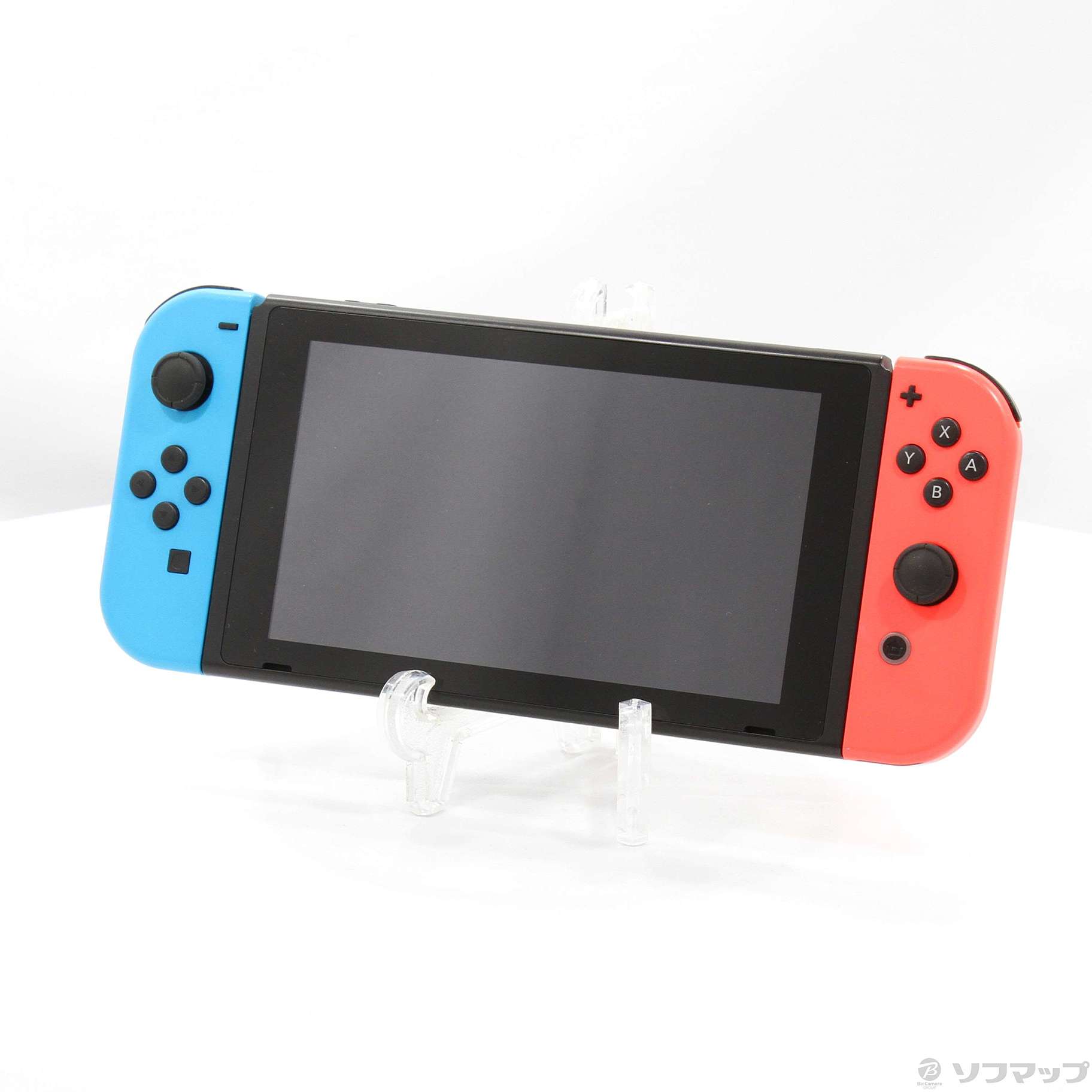 中古品〕 Nintendo Switch Joy-Con (L) ネオンブルー／ (R) ネオン 