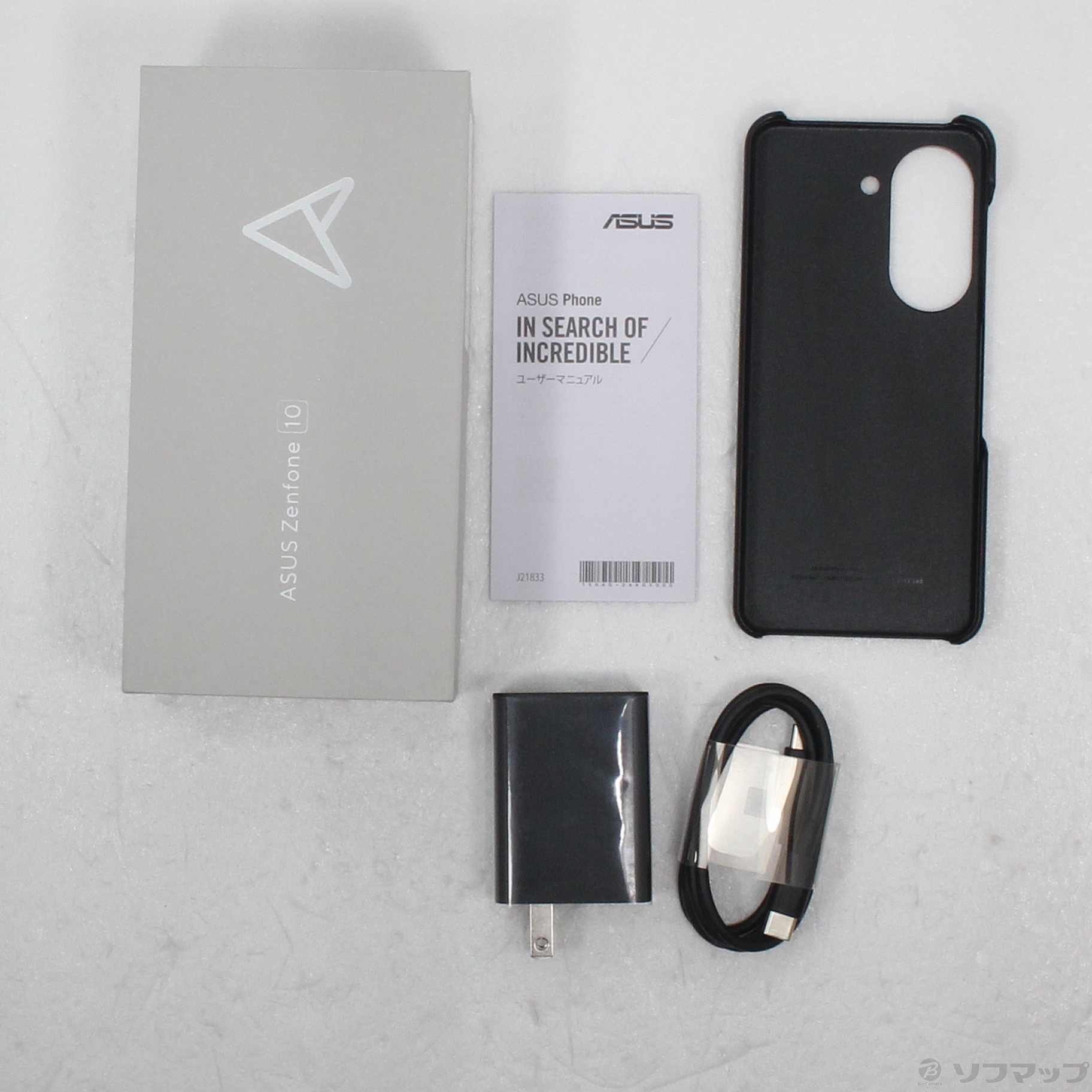 中古】Zenfone 10 128GB ミッドナイトブラック ZF10-BK8S128 SIMフリー [2133055074509] -  リコレ！|ビックカメラグループ ソフマップの中古通販サイト