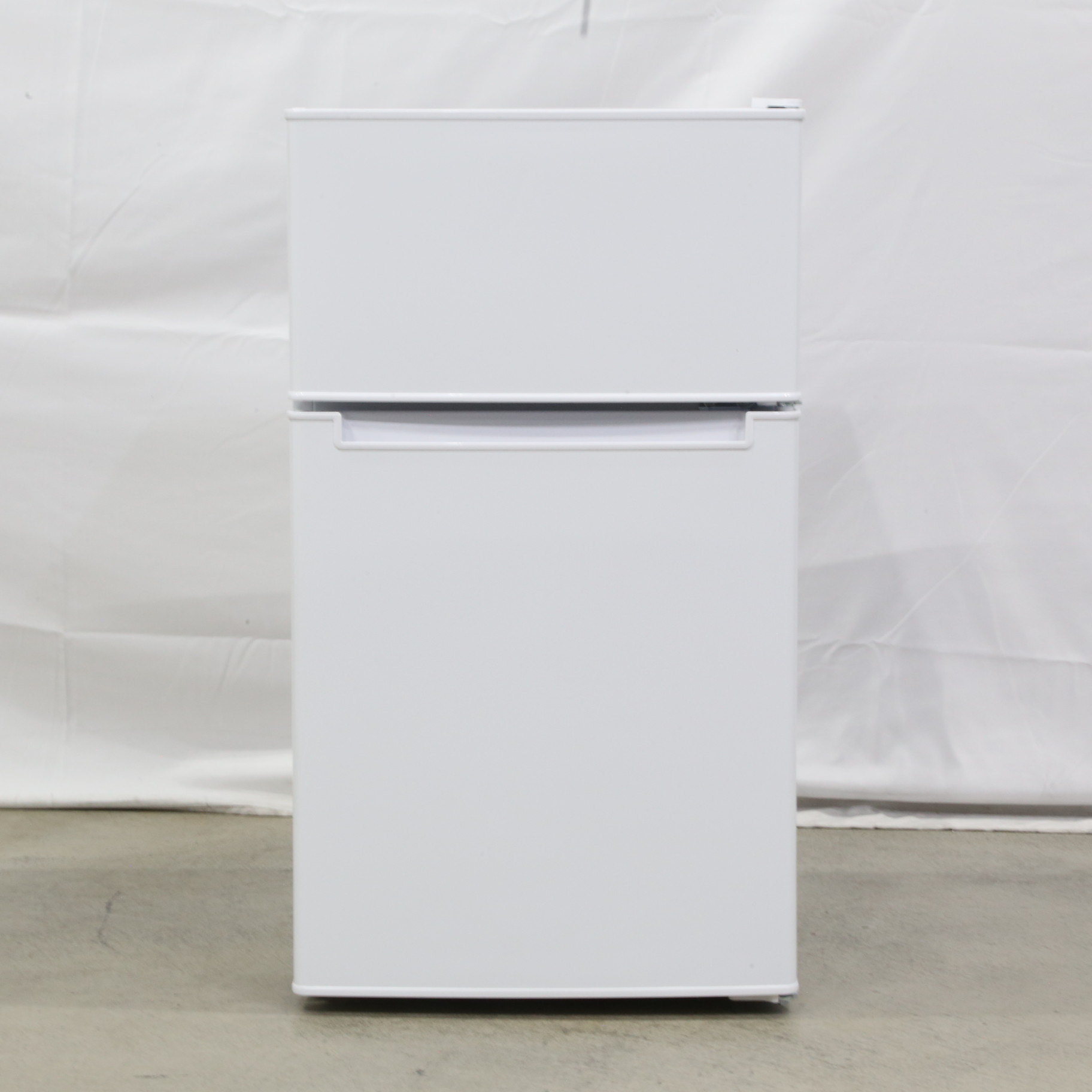 〔展示品〕 冷蔵庫 ホワイト BR-85A-W ［幅47.4cm ／85L ／2ドア ／右開きタイプ ／2021年］
