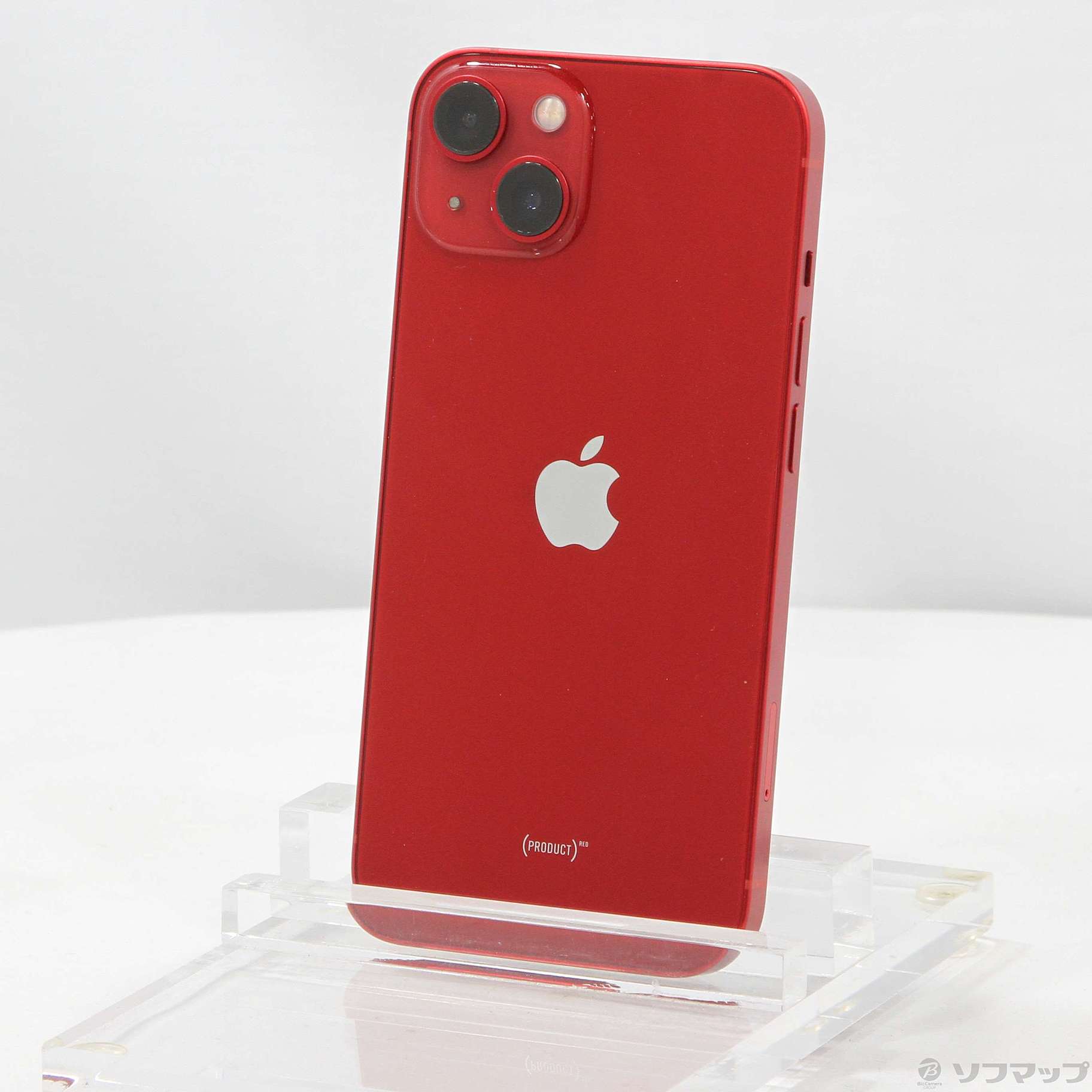 中古】セール対象品 iPhone13 128GB プロダクトレッド MLNF3J／A SIM 