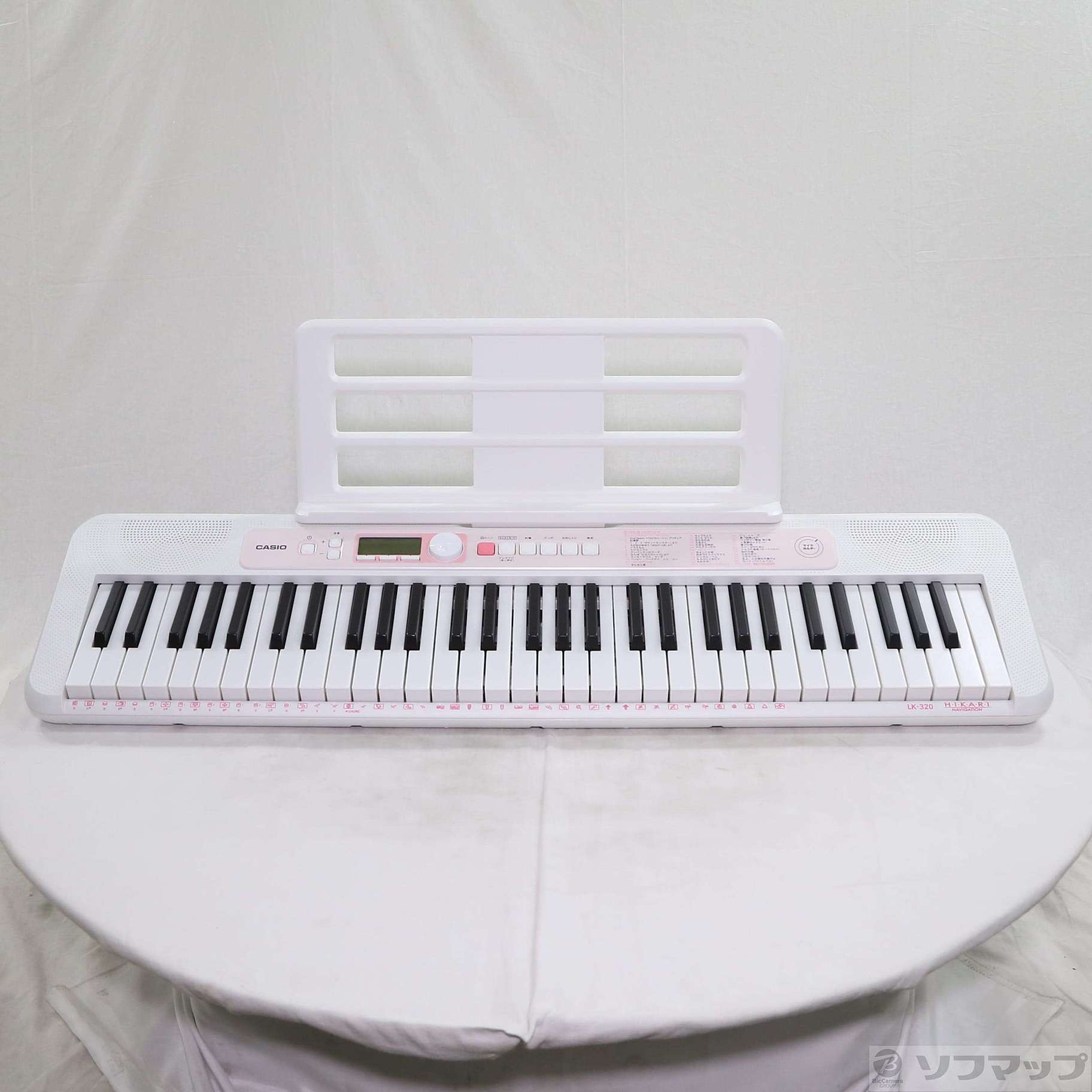 美品】CASIO 電子キーボード LK-320
