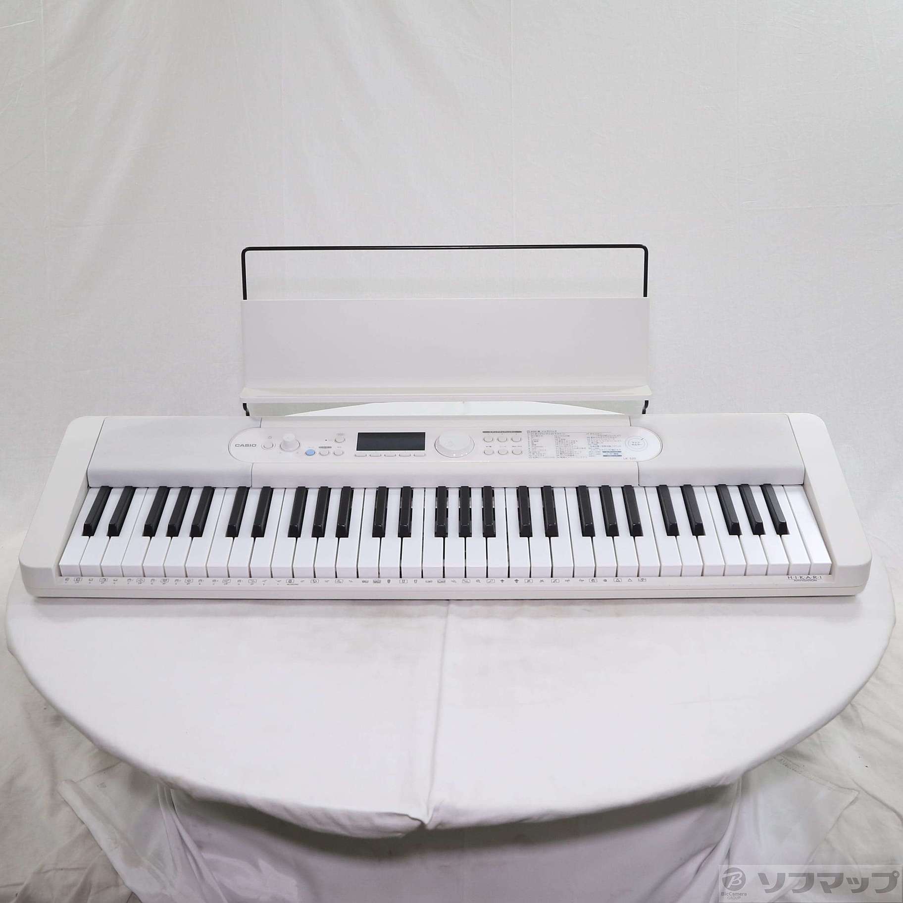 中古】〔展示品〕 Casiotone 光ナビゲーションキーボード LK-520
