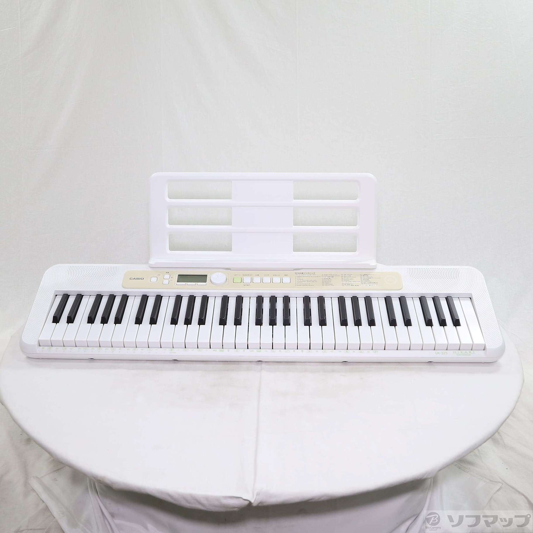 中古】〔展示品〕 Casiotone 光ナビゲーションキーボード LK-325 [2133055091643] - リコレ！|ビックカメラグループ  ソフマップの中古通販サイト