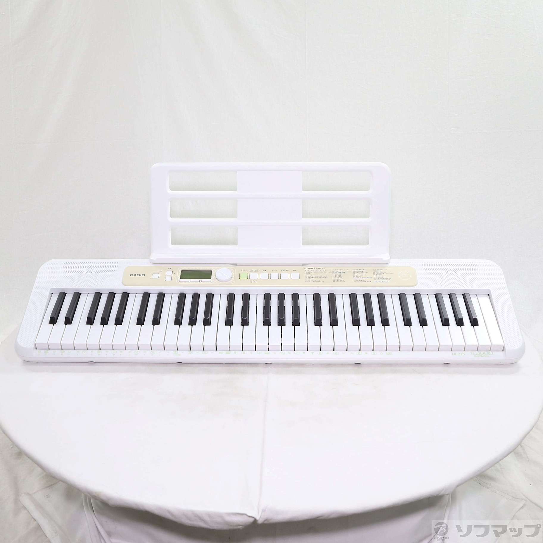 中古】〔展示品〕 Casiotone 光ナビゲーションキーボード LK-325 [2133055091698] - リコレ！|ビックカメラグループ  ソフマップの中古通販サイト