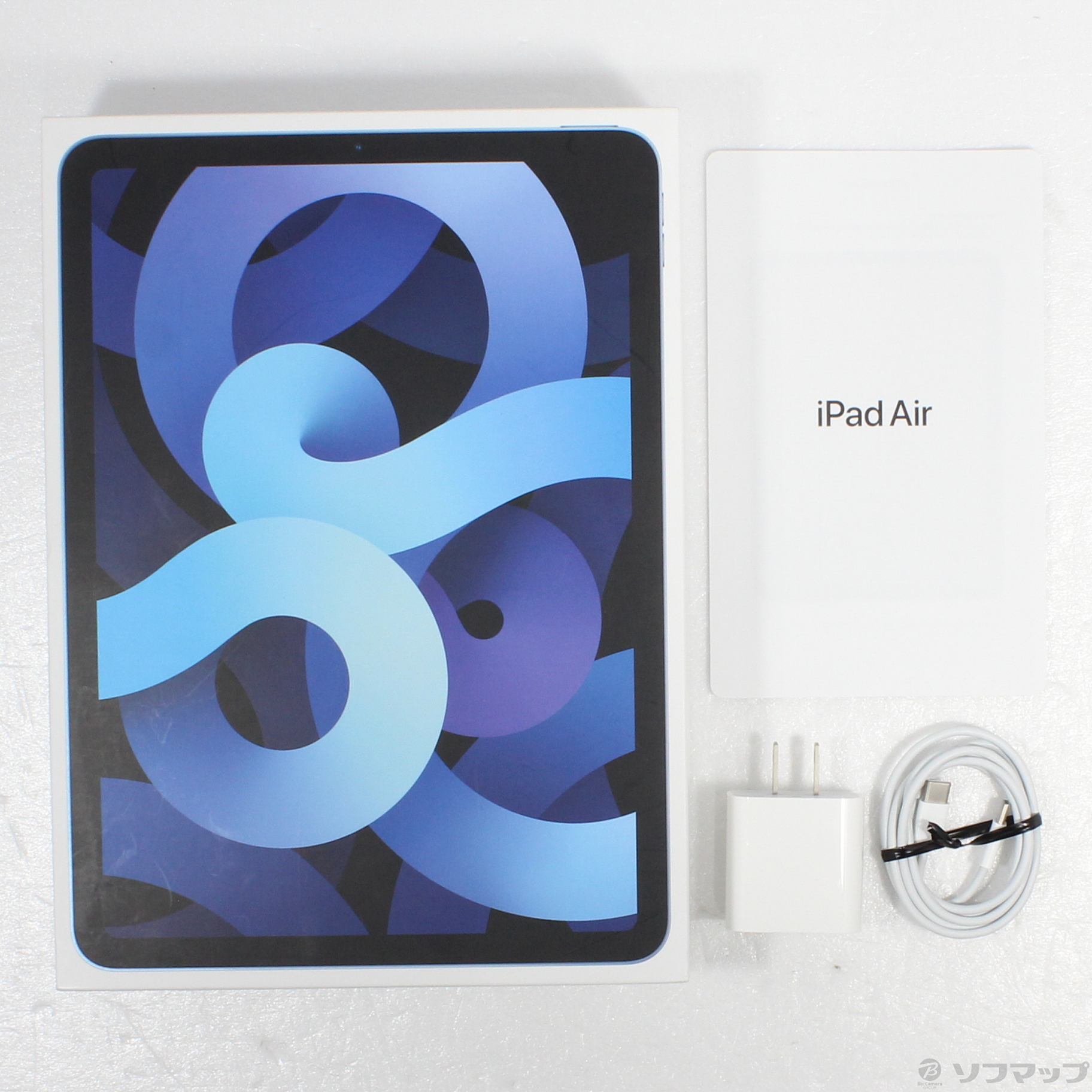 中古】iPad Air 第4世代 64GB スカイブルー MYFQ2J／A Wi-Fi ［10.9 ...