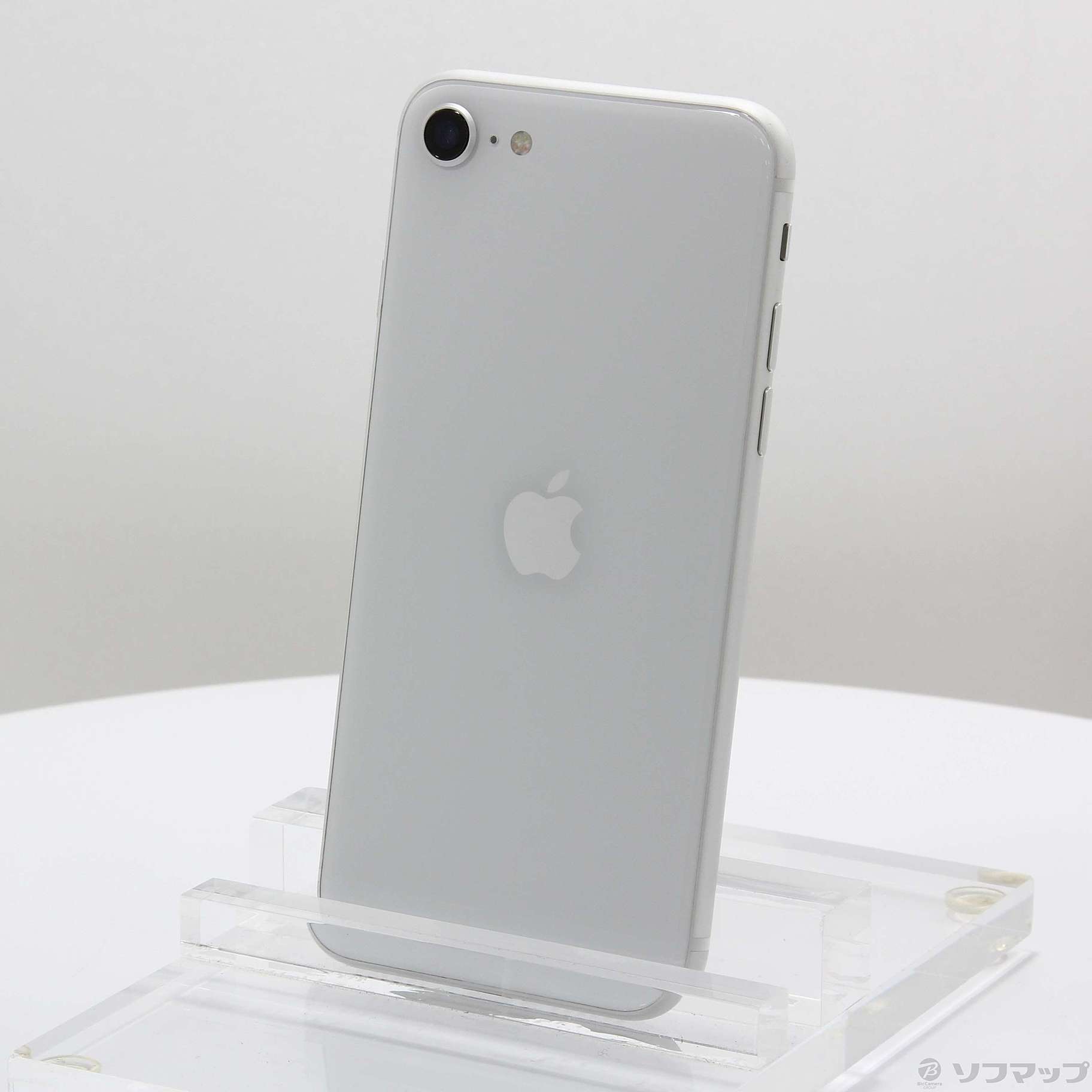 (中古)Apple iPhone SE 第2世代 64GB ホワイト MHGQ3J/A SIMフリー(252-ud)