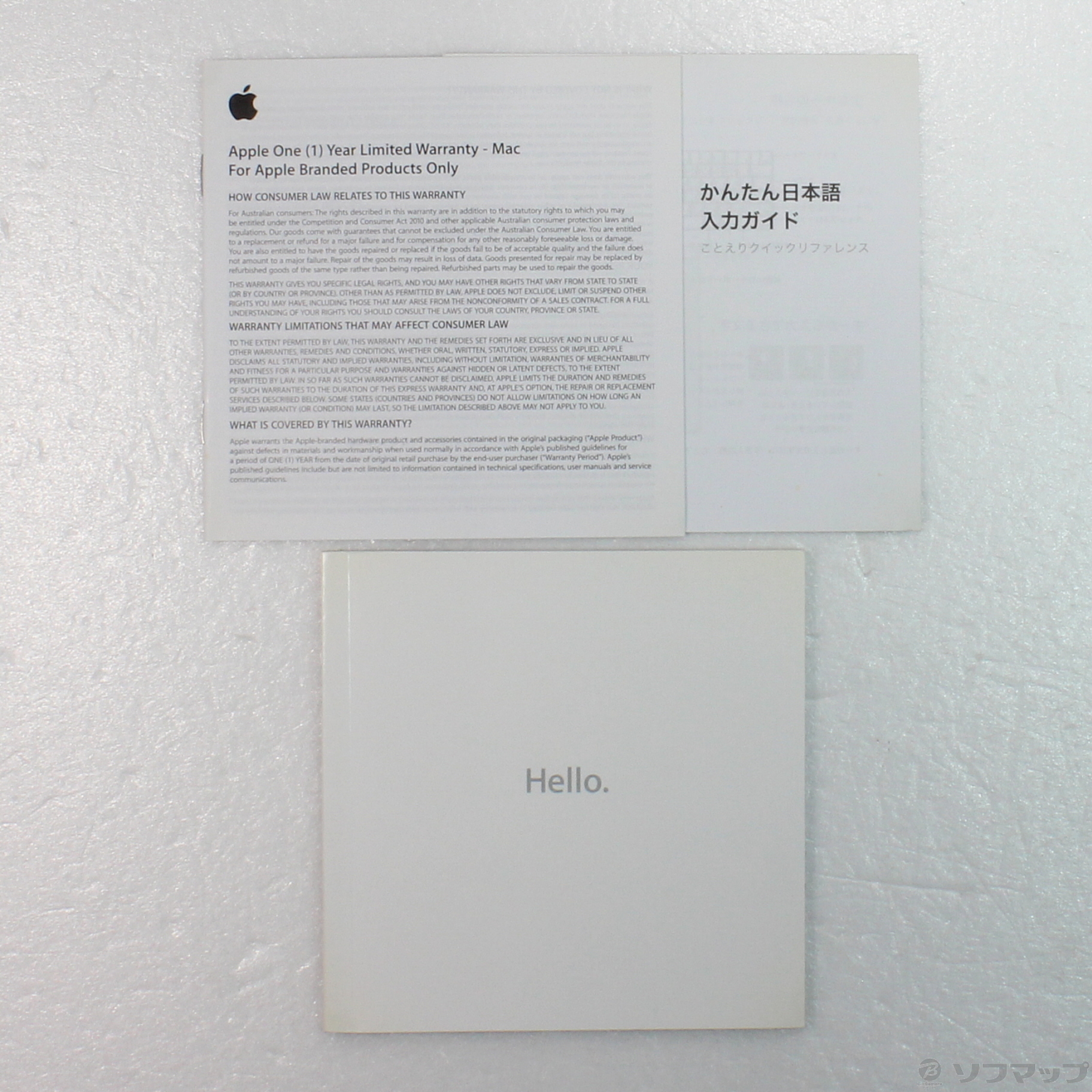 中古】MacBook Air 11.6-inch Mid-2011 MC969J／A Core_i5 1.6GHz 4GB