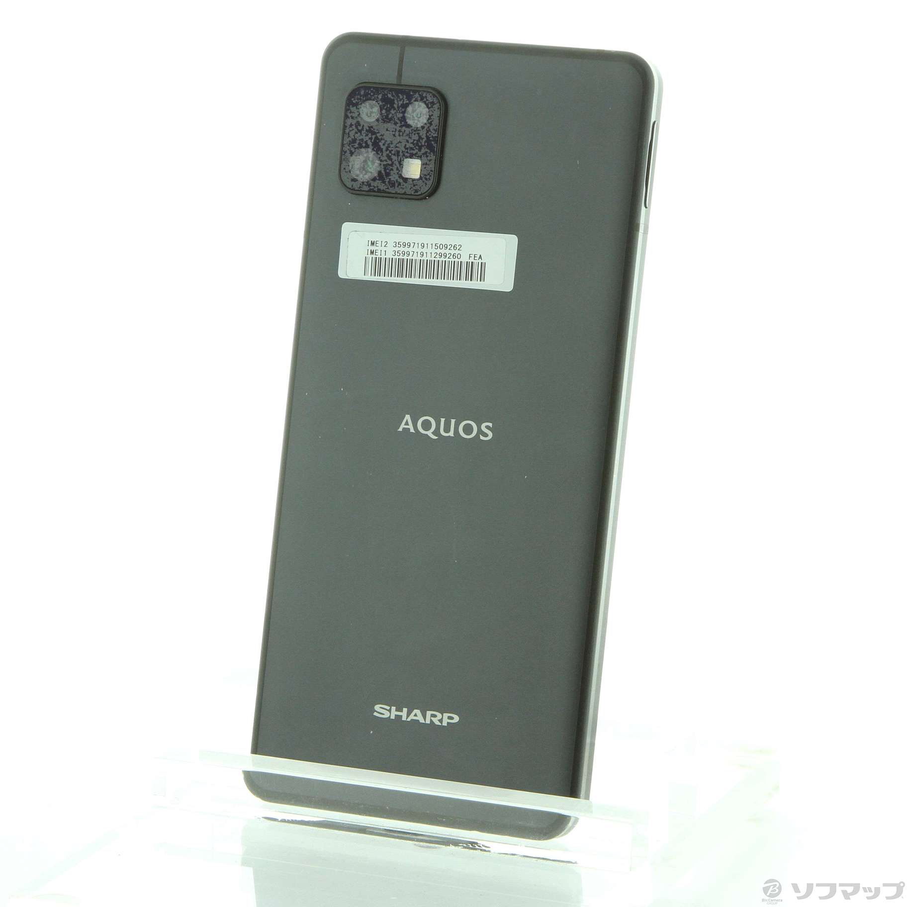 AQUOS sense6s 楽天版 64GB ブラック SH-RM19s SIMフリー