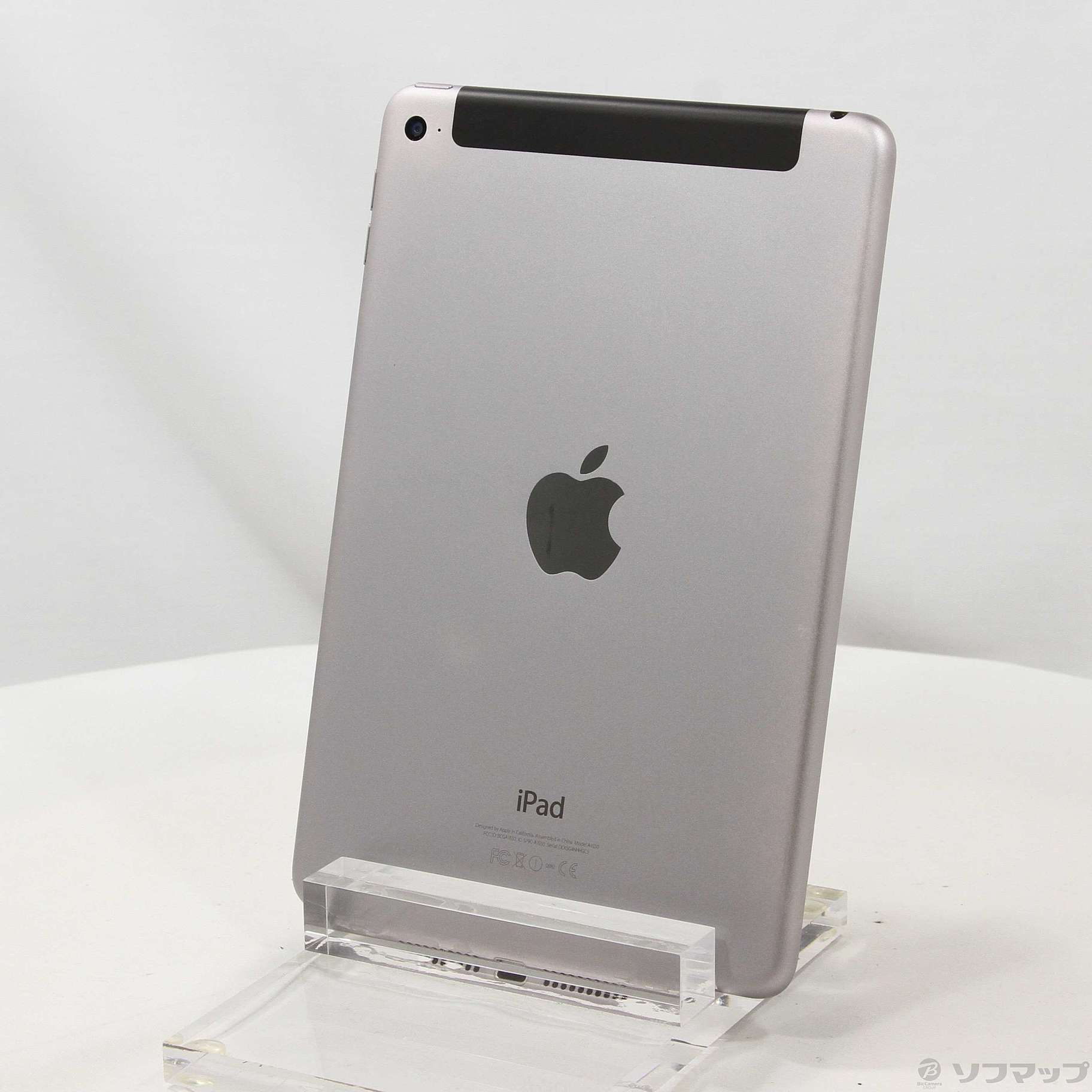 iPad mini 4 32GB スペースグレイ MNWE2J／A SoftBank ［7.9インチ液晶／Apple A8］