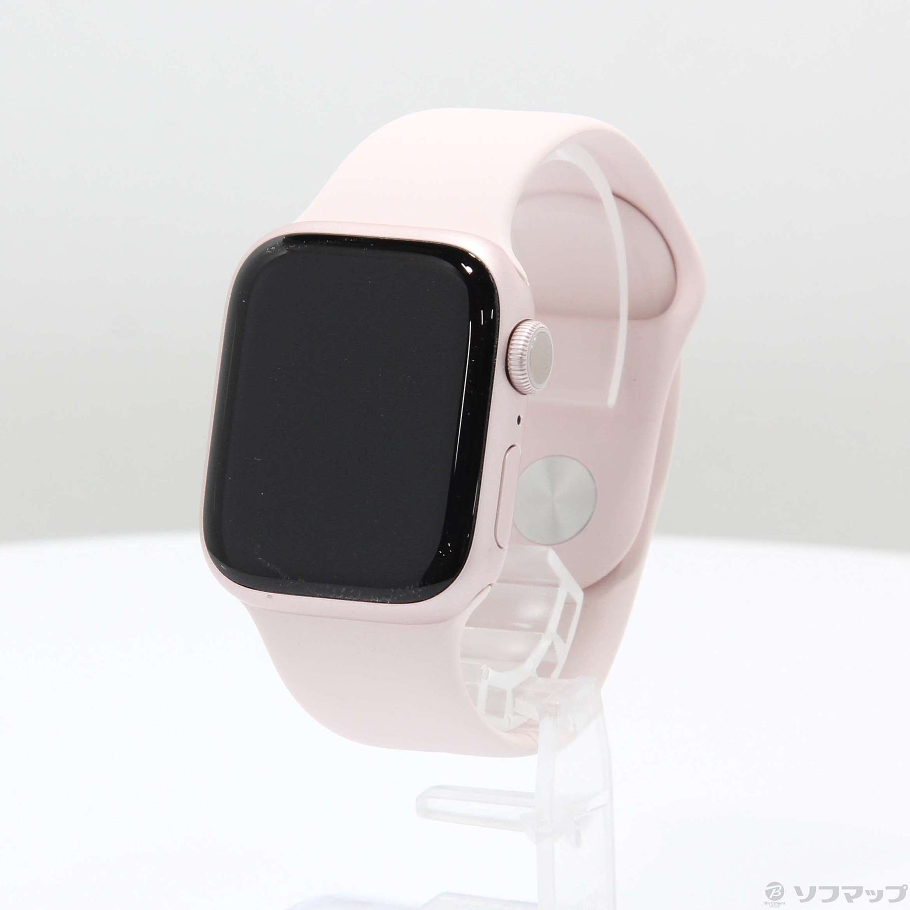 中古】Apple Watch Series 9 GPS 41mm ピンクアルミニウムケース 