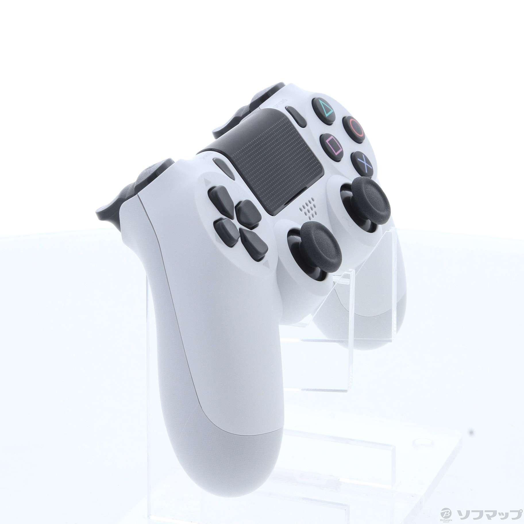 中古品〕 ワイヤレスコントローラー DUALSHOCK4 グレイシャー 