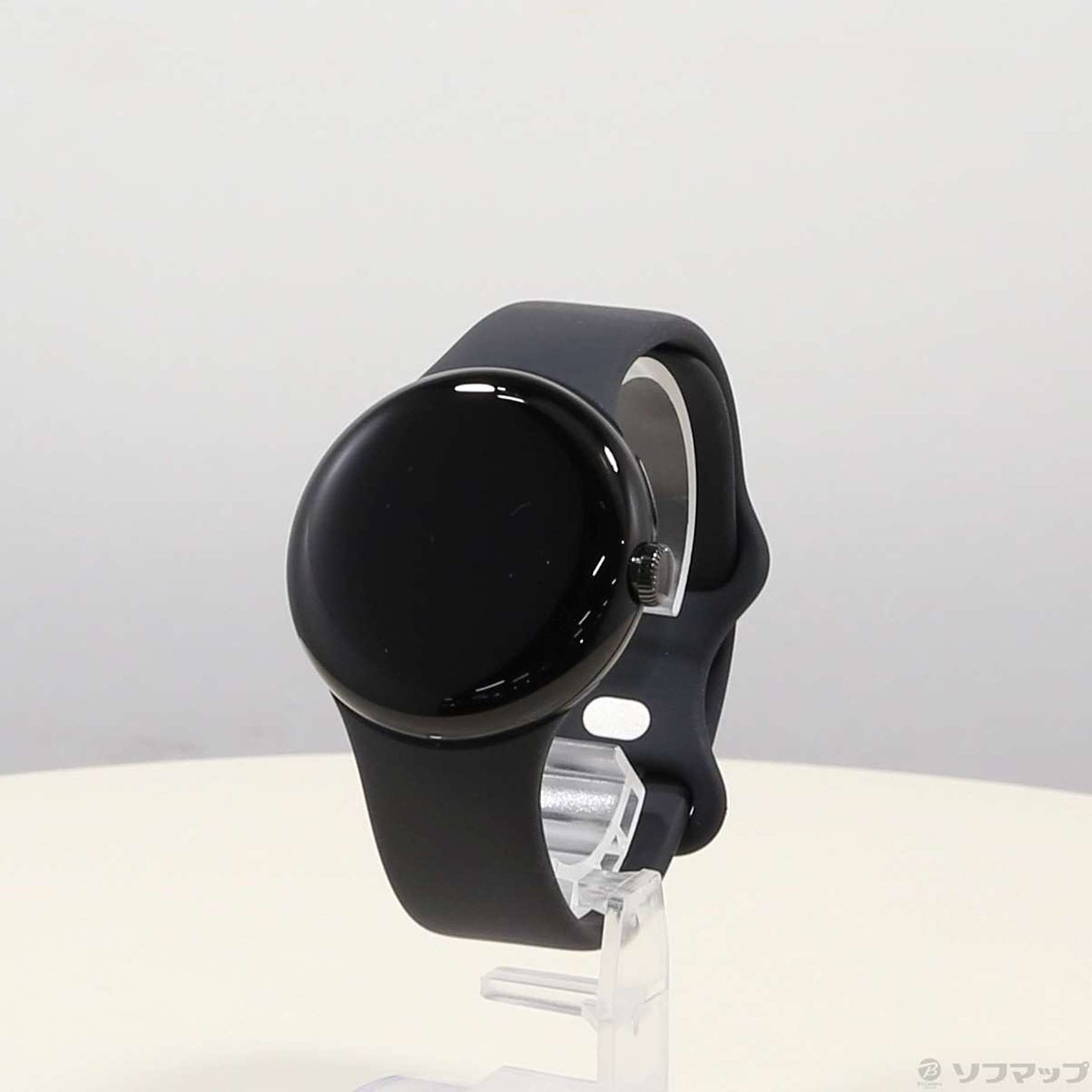 中古】〔展示品〕 Google Pixel Watch Matte Black ステンレス ケース／Obsidian アクティブ バンド  GA03119-TW [2133055109959] - リコレ！|ビックカメラグループ ソフマップの中古通販サイト