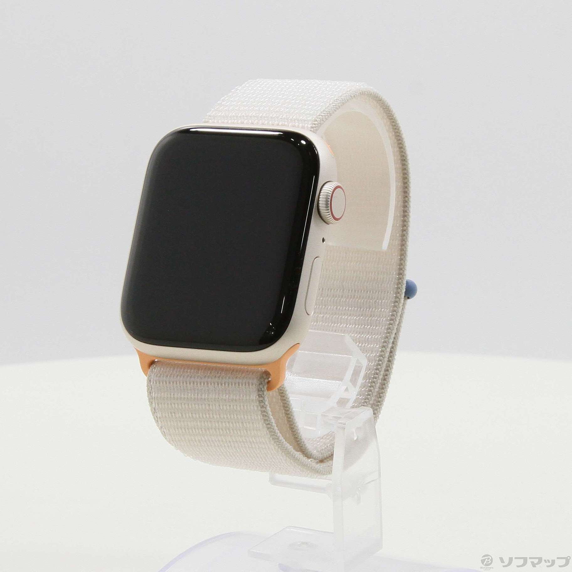 〔展示品〕 Apple Watch SE 第2世代 GPS + Cellular 44mm スターライトアルミニウムケース スターライトスポーツループ