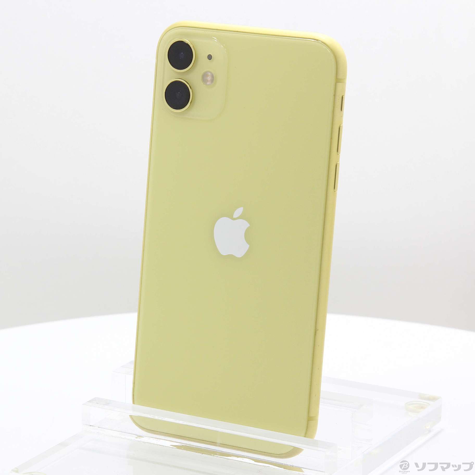 中古】iPhone11 128GB イエロー MWM42J／A SIMフリー [2133055116209