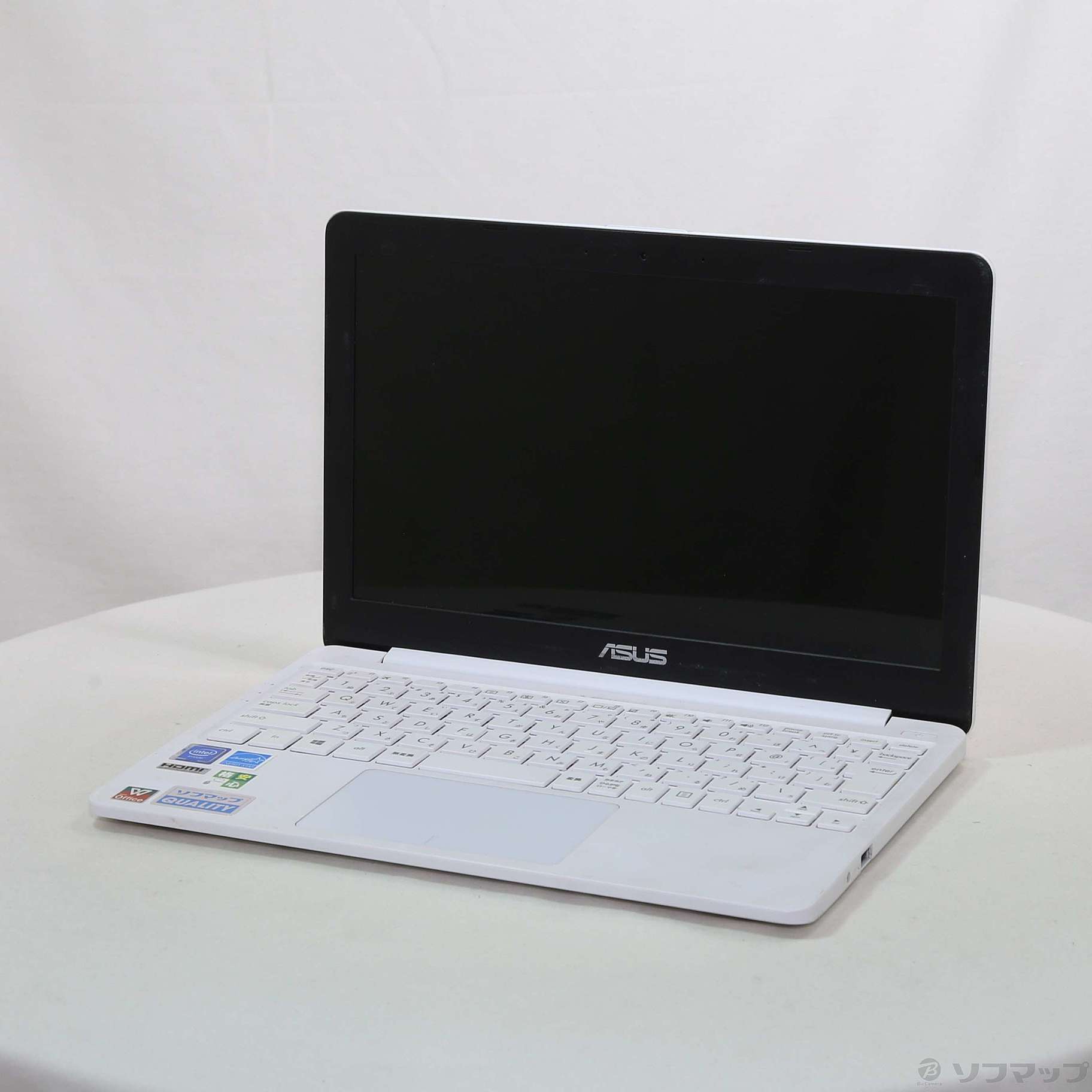 中古】格安安心パソコン E203MA E203MA-4000W2 パールホワイト ［Celeron N4000  (1.1GHz)／4GB／eMMC64GB／11.6インチワイド］ [2133055122064] - リコレ！|ビックカメラグループ  ソフマップの中古通販サイト