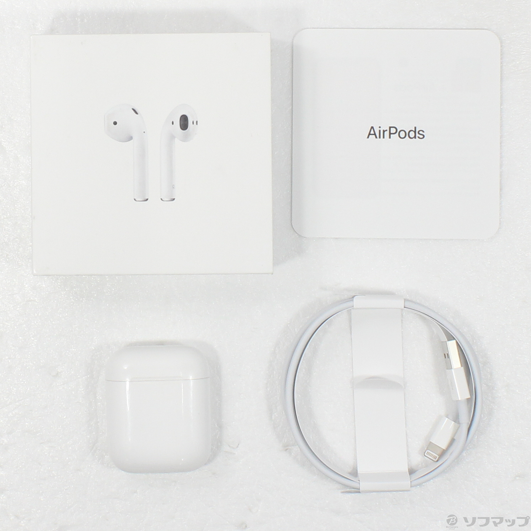 中古品〕 AirPods 第2世代 with Charging Case MV7N2J／A｜の通販は ...