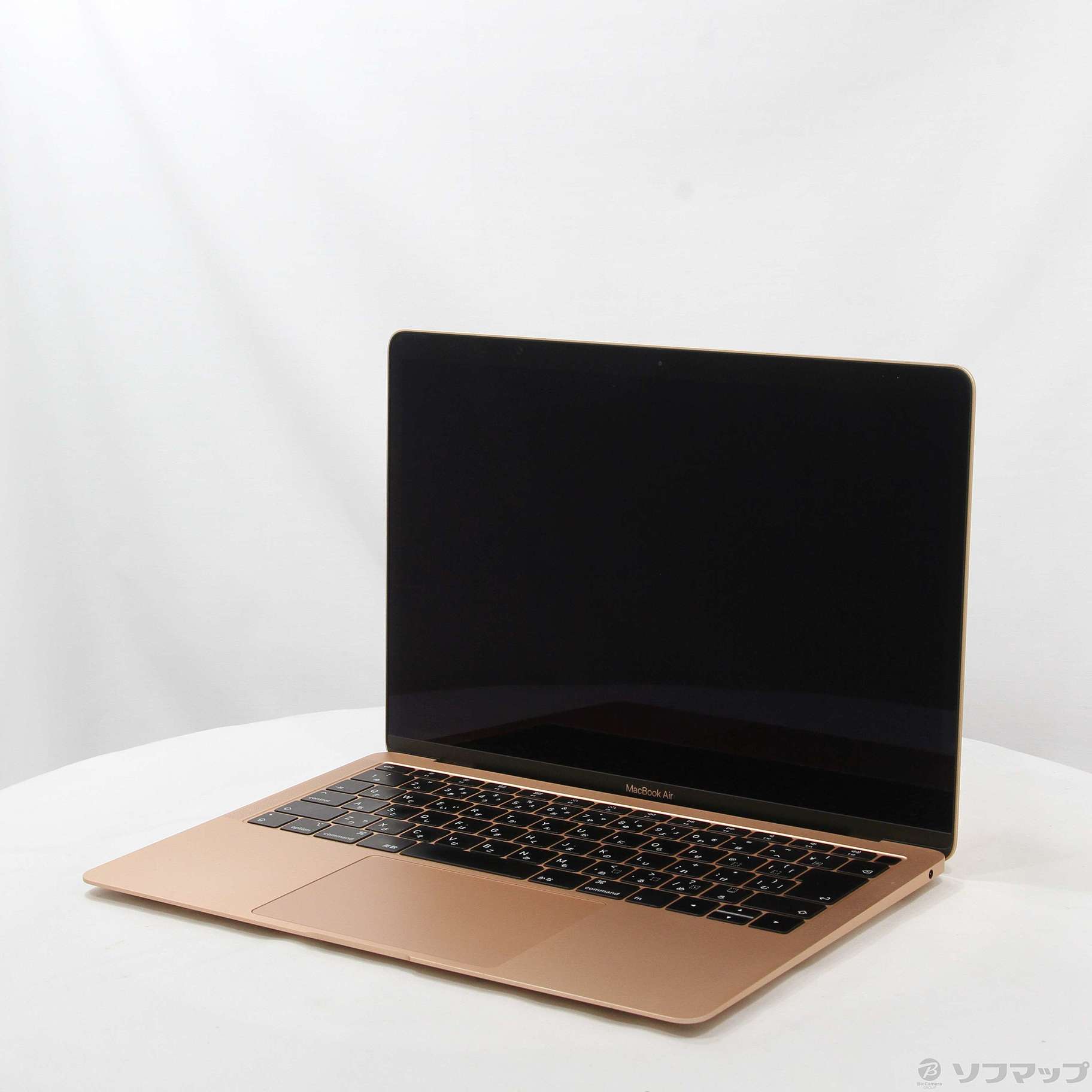 (中古)Apple MacBook Air 13.3-inch Mid 2019 MVFM2J/A Core_i5 1.6GHz 8GB SSD256GB ゴールド (10.15 Catalina)(377-ud)