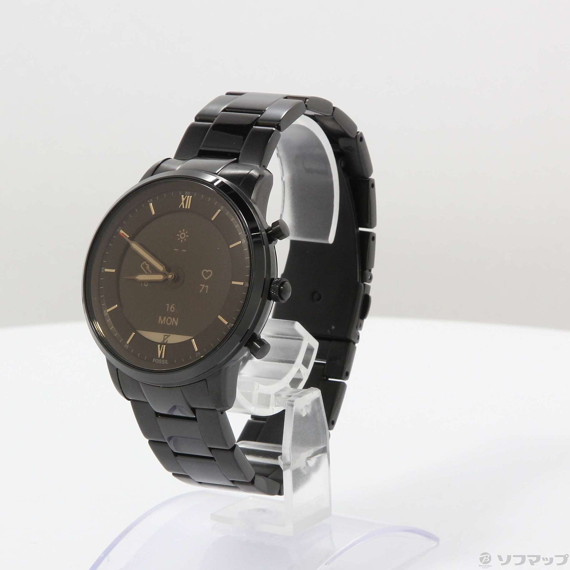 中古】〔展示品〕 FOSSIL NEUTRA GEN 6 HYBRID SMARTWATCH ブラック 