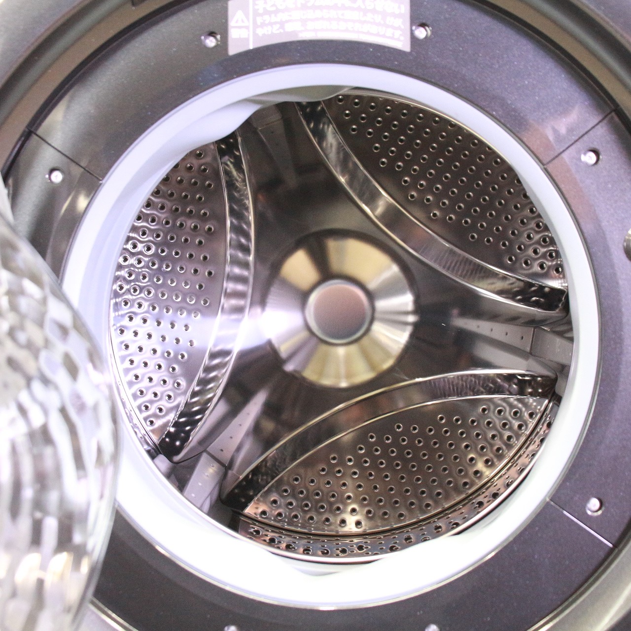 〔展示品〕 ドラム式洗濯乾燥機 ホワイト ES-S7H-WL ［洗濯7.0kg ／乾燥3.5kg ／ヒーター乾燥(水冷・除湿タイプ) ／左開き］