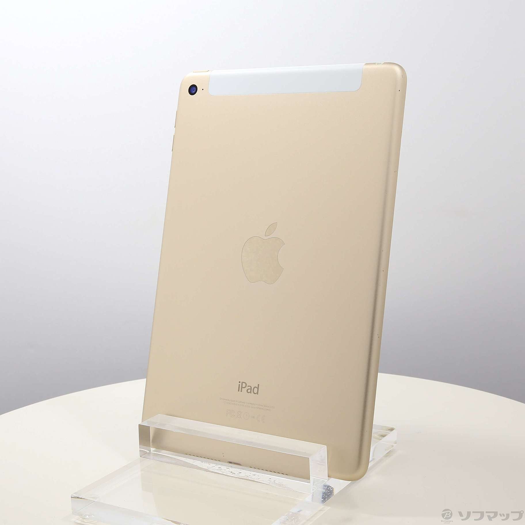 中古】iPad mini 4 128GB ゴールド MK782J／A docomoロック解除SIM