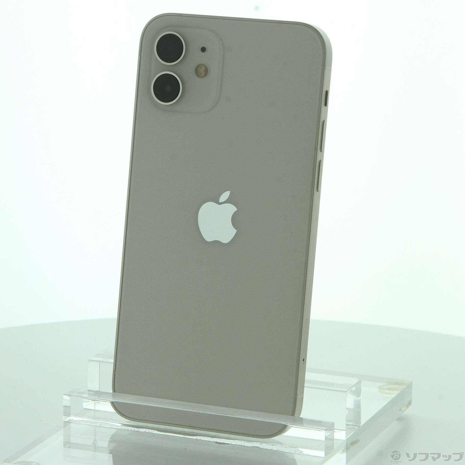 〔中古品〕 iPhone12 64GB ホワイト MGHP3J／A SIMフリー ［6.1インチ有機EL／Apple A14］