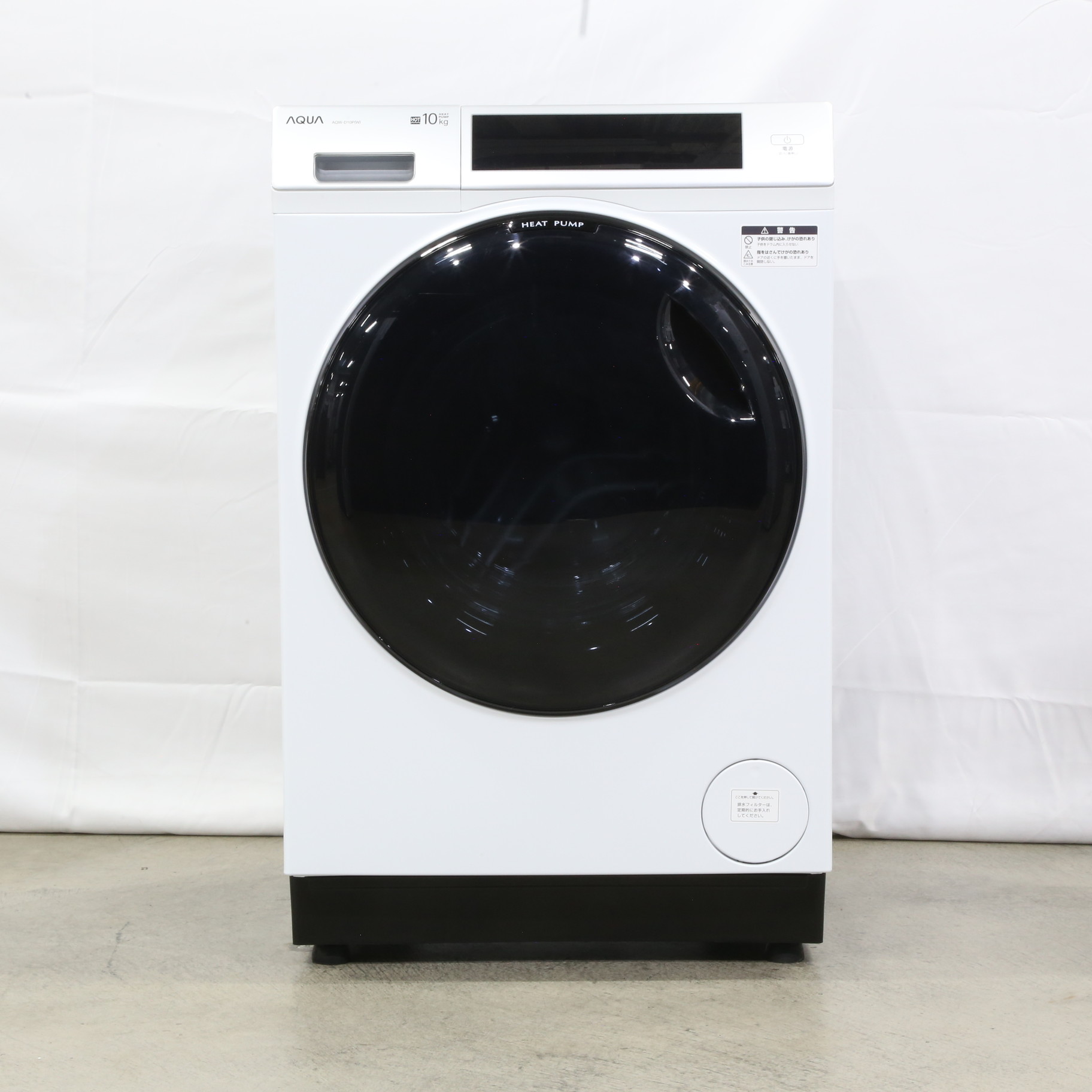 中古】〔中古品〕 ドラム式洗濯乾燥機 ホワイト AQW-D10P-L(W