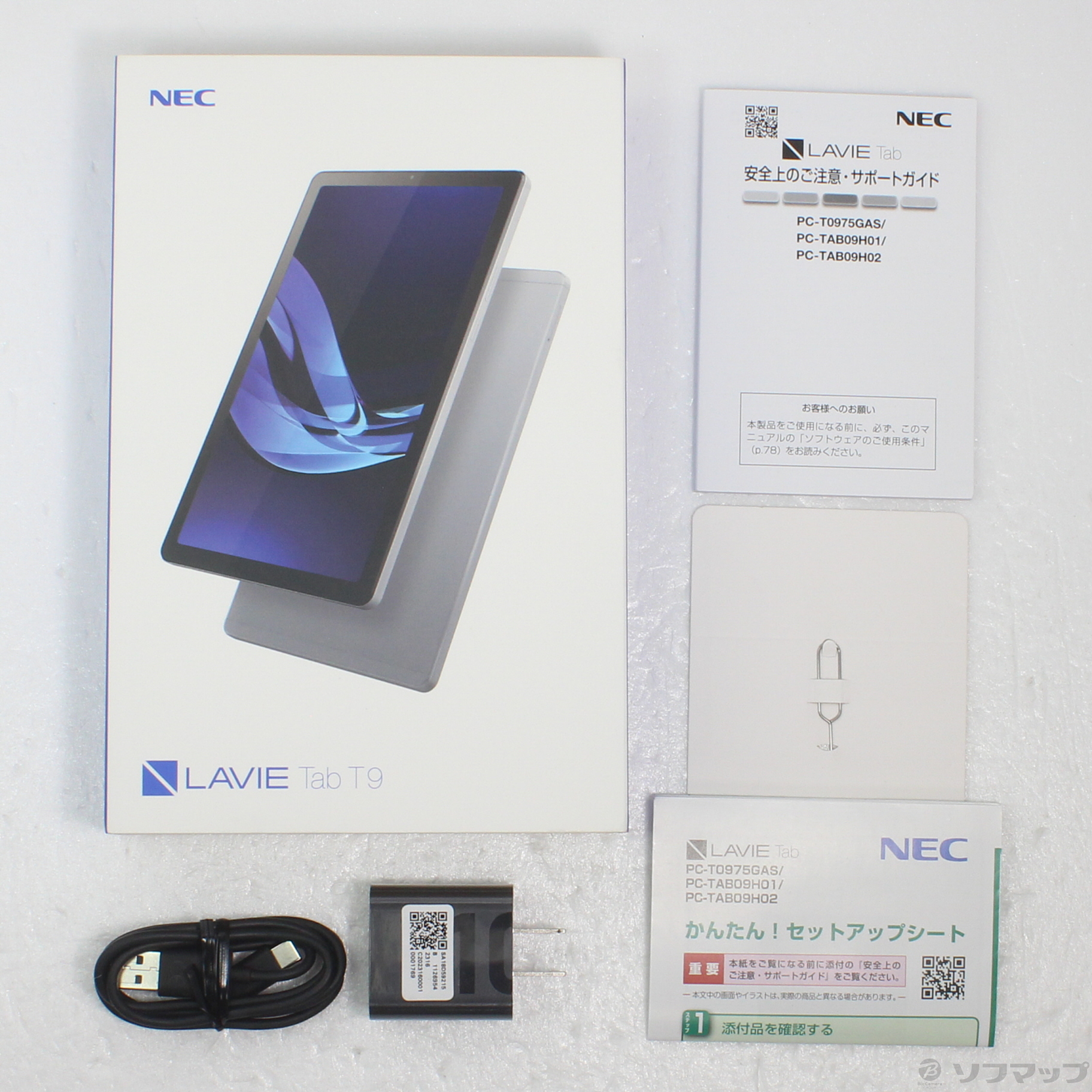 NEC LAVIE Tab T9 中古 美品 中古】〔展示品〕 LAVIE Tab T9 T0975／GAS 128GB アーク