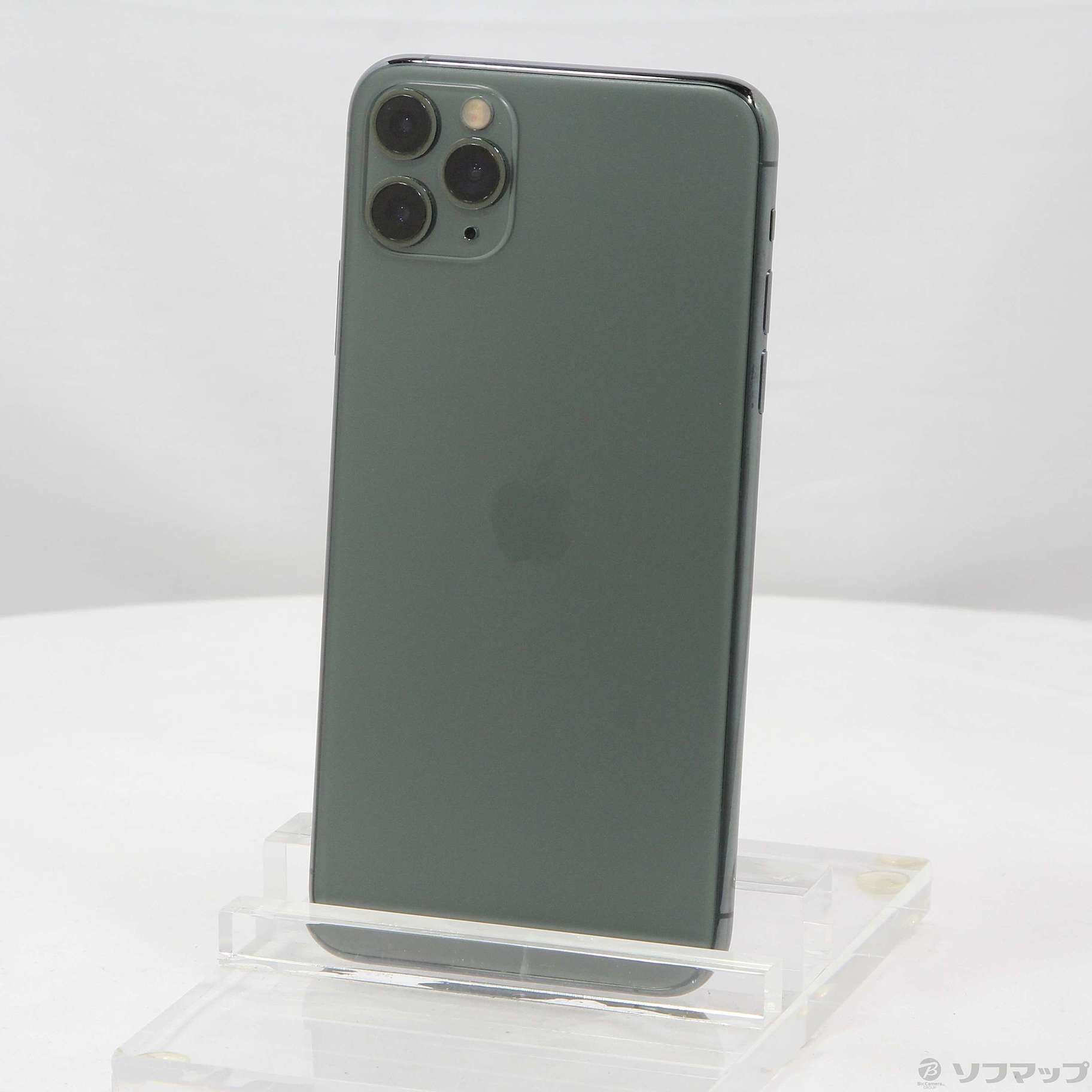 中古】iPhone11 Pro Max 256GB ミッドナイトグリーン MWHM2J／A SIMフリー [2133055164071] -  リコレ！|ビックカメラグループ ソフマップの中古通販サイト