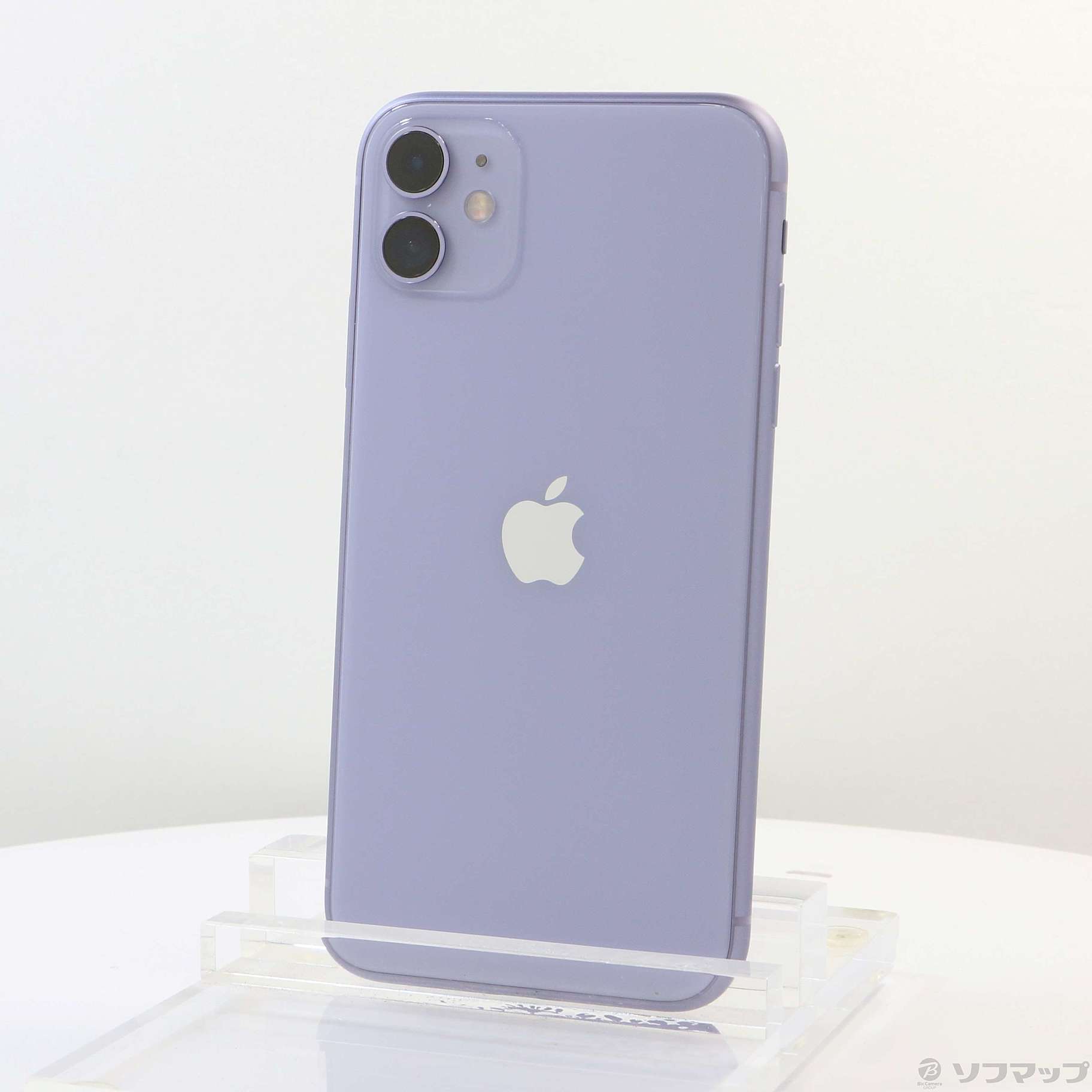 〔中古品〕 iPhone11 64GB パープル MWLX2J／A SIMフリー ［6.1インチ液晶／Apple A13］