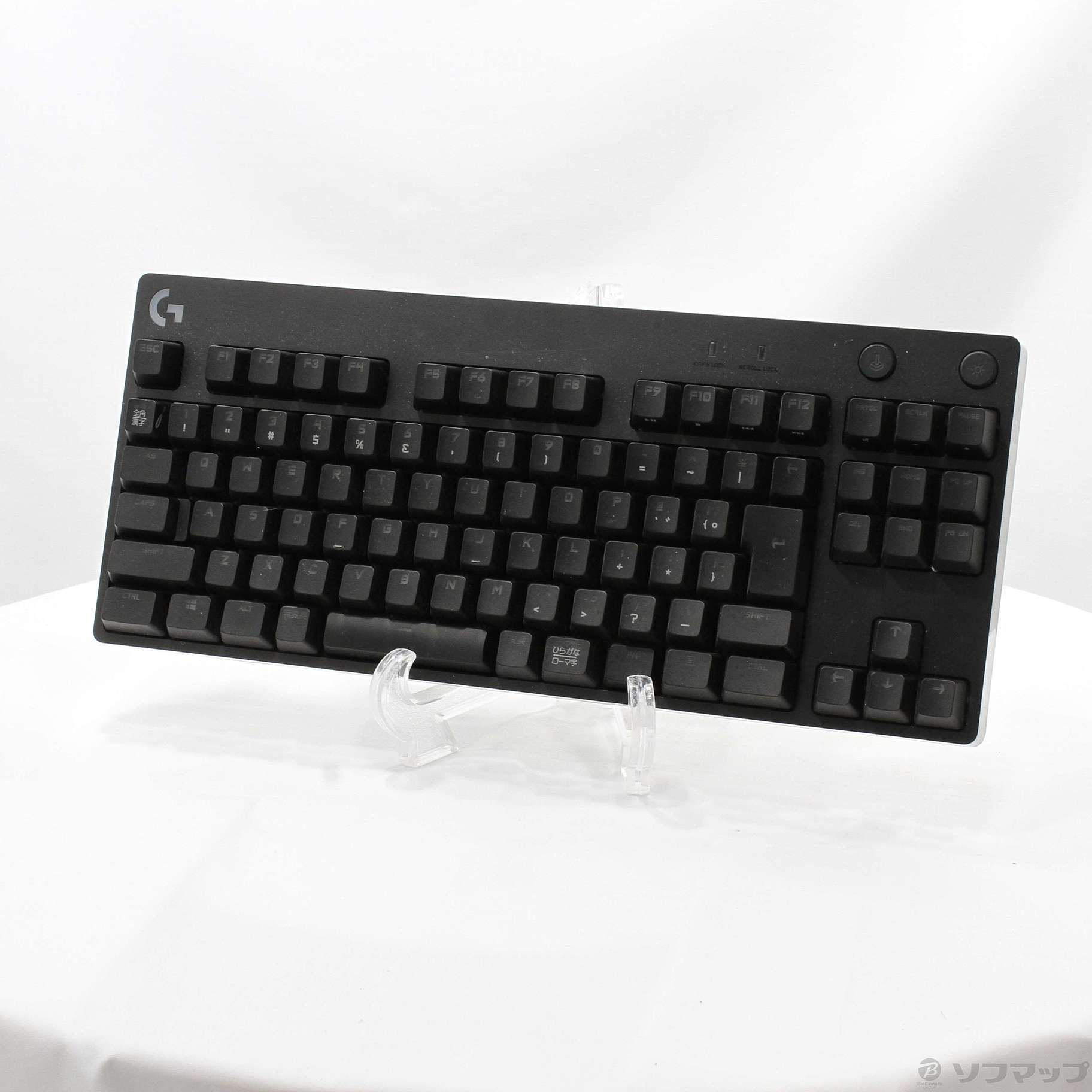 中古】Logicool G PRO X Gaming Keyboard G-PKB-002 青軸  