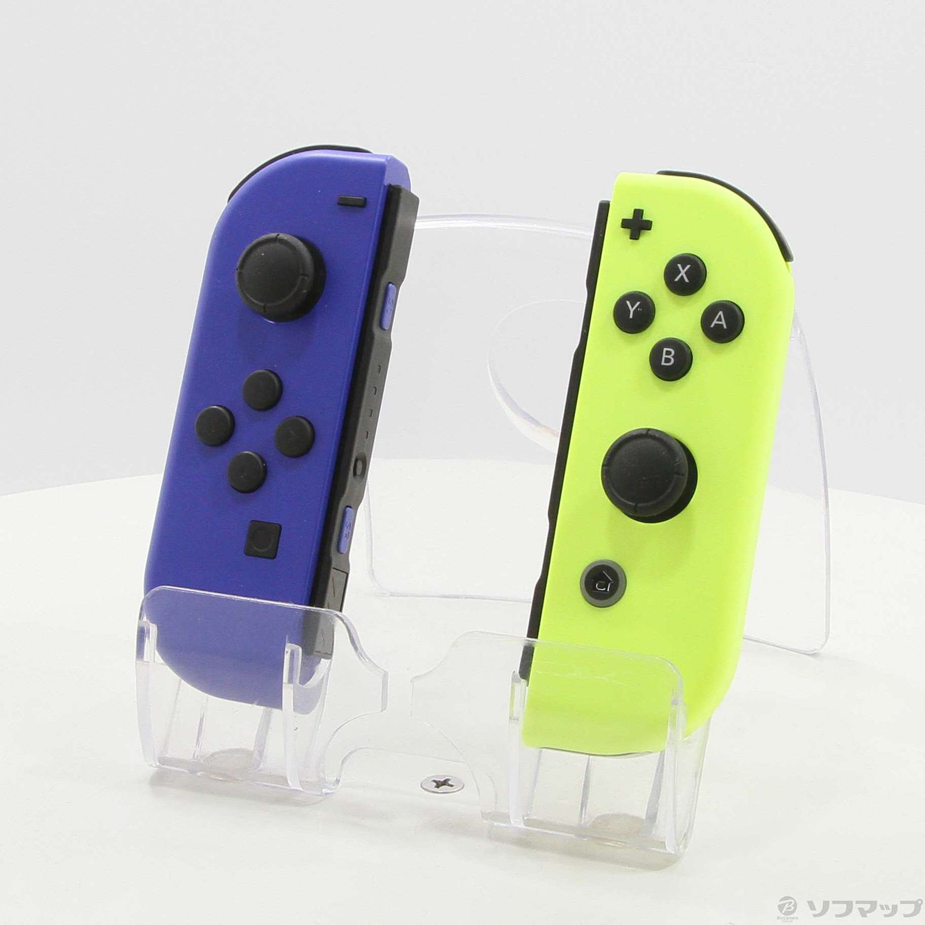 中古】Joy-Con(L) ブルー／(R) ネオンイエロー 【Switch】 [2133055166983] - リコレ！|ビックカメラグループ  ソフマップの中古通販サイト