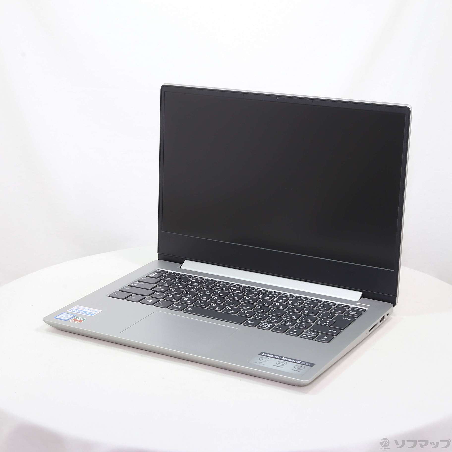 ideapad 330S 81F401FFJP プラチナグレー ［Core i5 8250U (1.6GHz)／8GB／HDD1TB／14インチワイド］