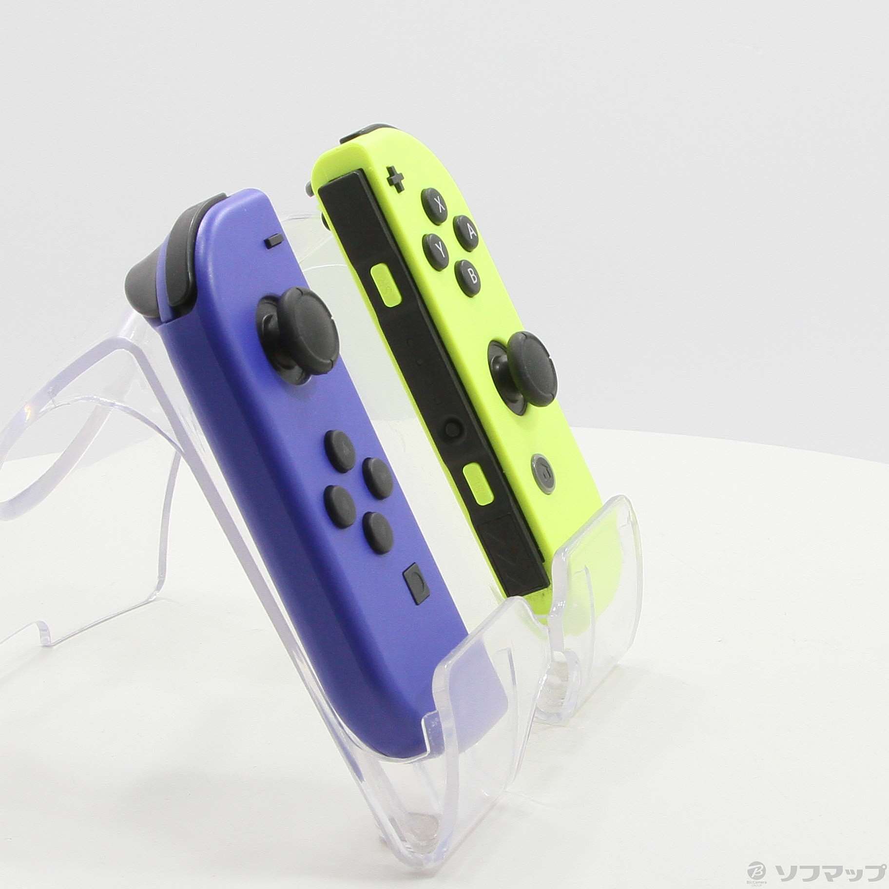 中古】Joy-Con(L) ブルー／(R) ネオンイエロー 【Switch 