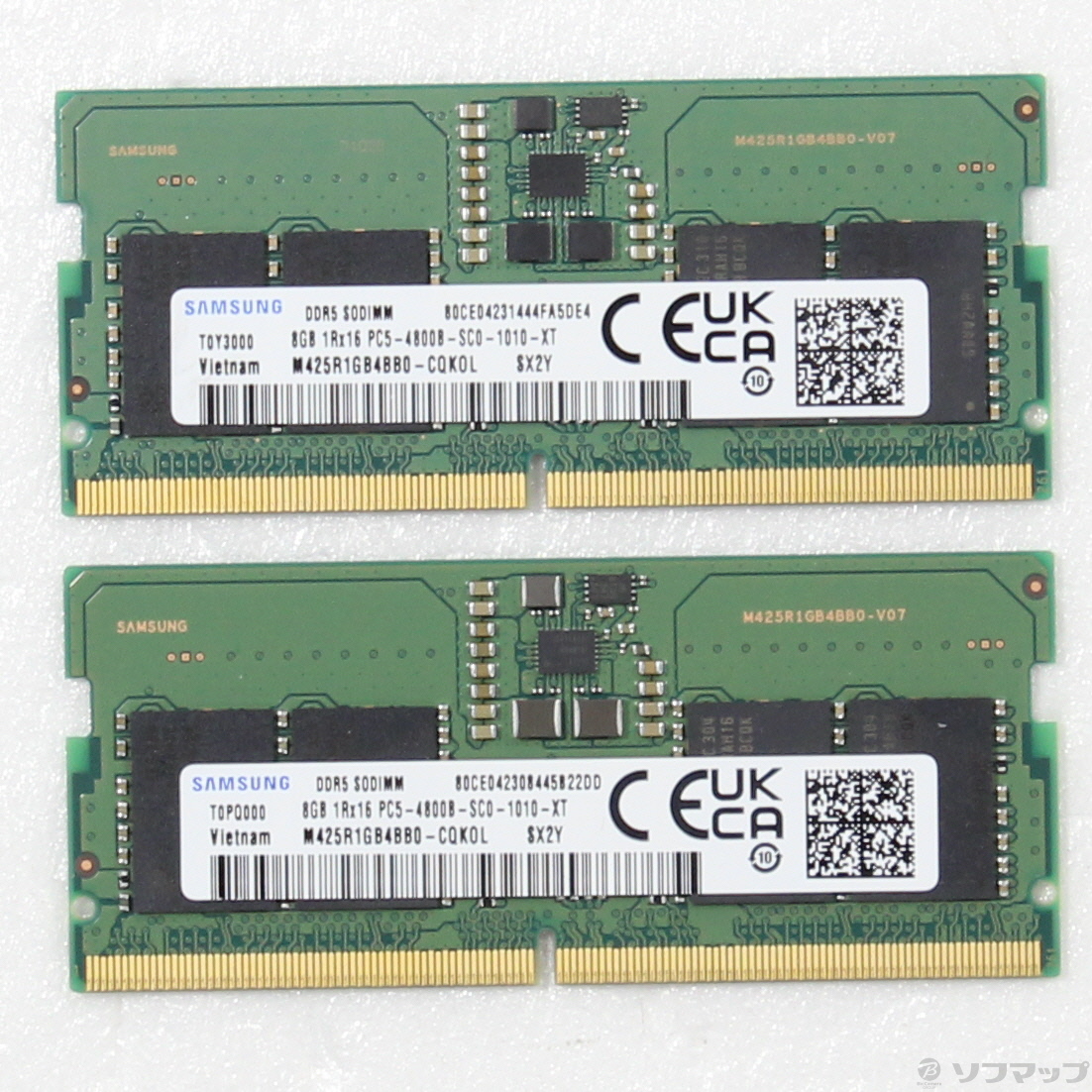 中古】262P PC5-38400 DDR5-4800 16GB 8GB×2枚組 [2133055174438