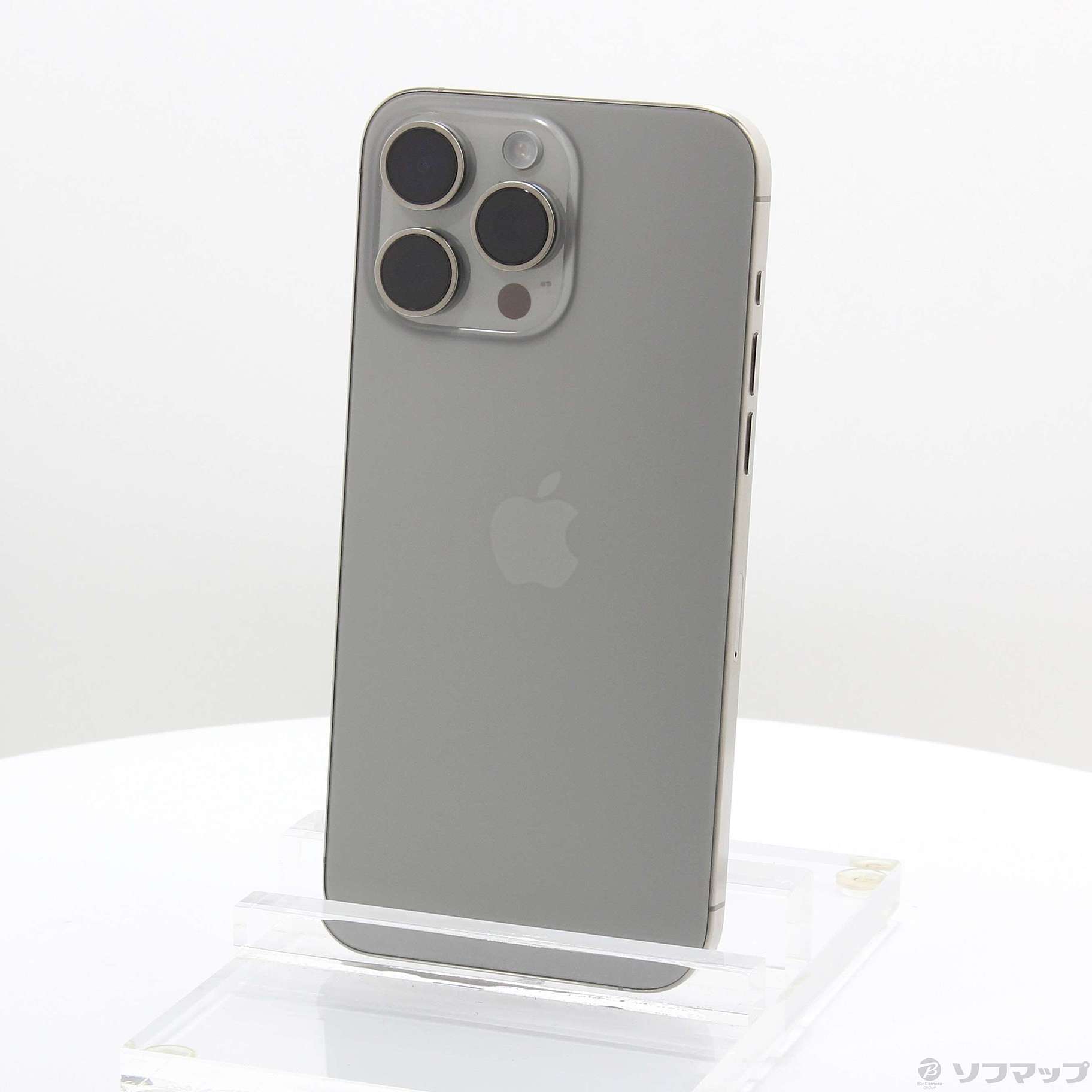 中古】iPhone15 Pro Max 256GB ナチュラルチタニウム MU6R3J／A SIMフリー [2133055179082] -  リコレ！|ビックカメラグループ ソフマップの中古通販サイト