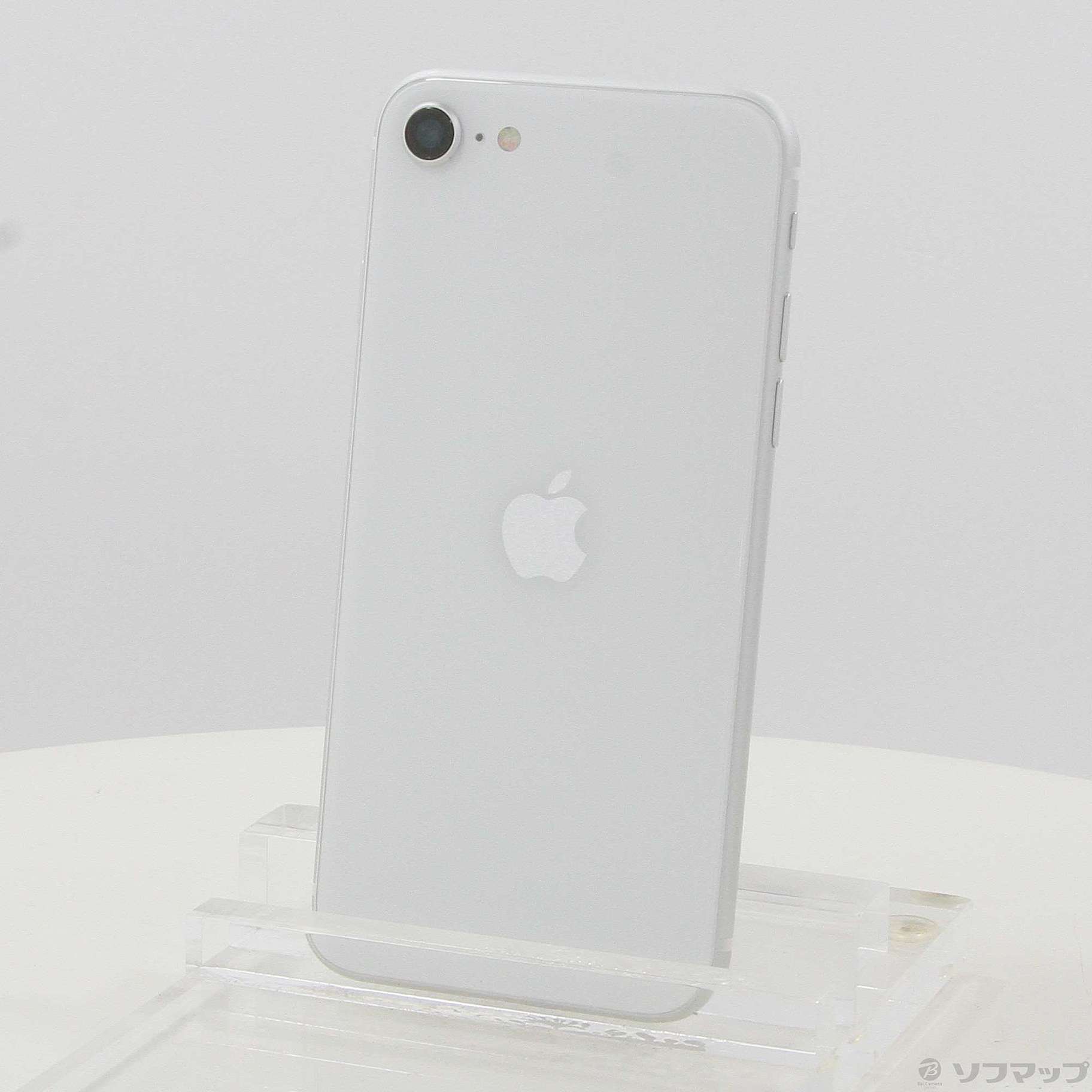 〔中古品〕 iPhone SE 第2世代 64GB ホワイト MX9T2J／A SIMフリー ［4.7インチ液晶／Apple A13］