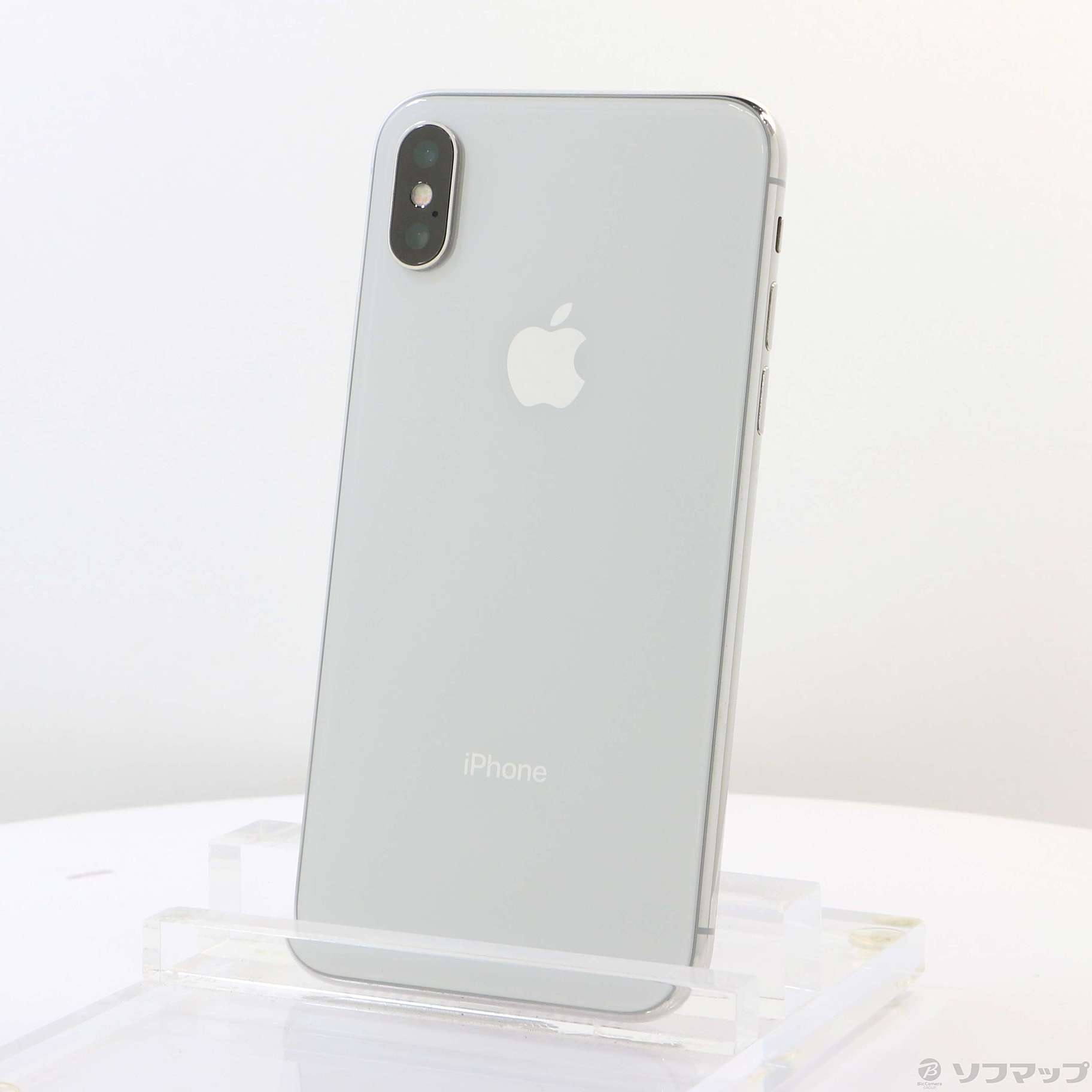 中古】iPhoneX 64GB シルバー MQAY2J／A SIMフリー [2133055180521] - リコレ！|ビックカメラグループ  ソフマップの中古通販サイト