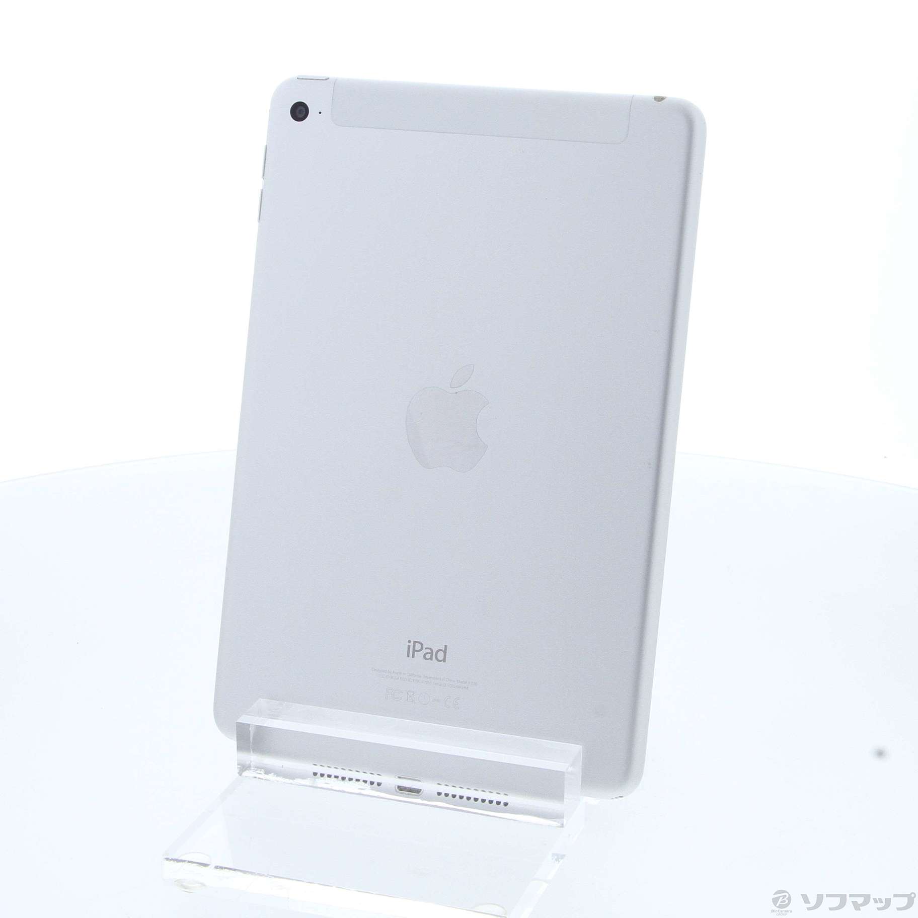 中古】iPad mini 4 64GB シルバー MK732J／A auロック解除SIMフリー [2133055183256] -  リコレ！|ビックカメラグループ ソフマップの中古通販サイト