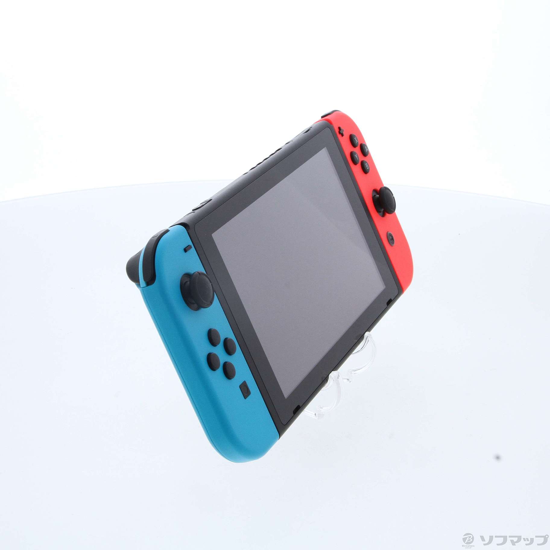 〔中古品〕 Nintendo Switch Joy-Con (L) ネオンブルー／ (R) ネオンレッド (2019年8月モデル)