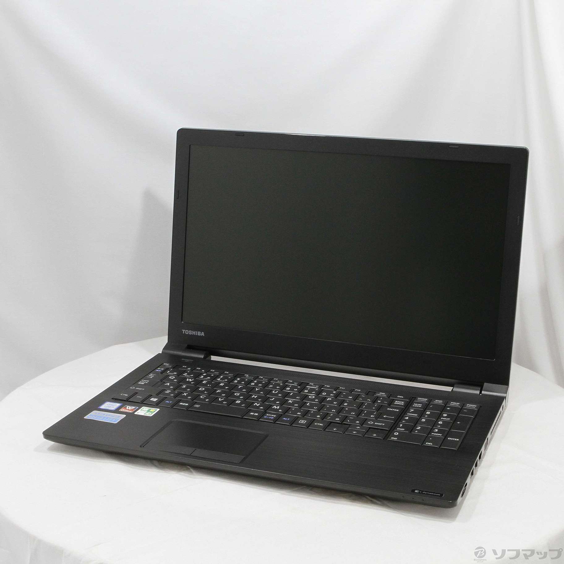中古】格安安心パソコン dynabook B3 P1B3LBAB ブラック 〔Windows 10 